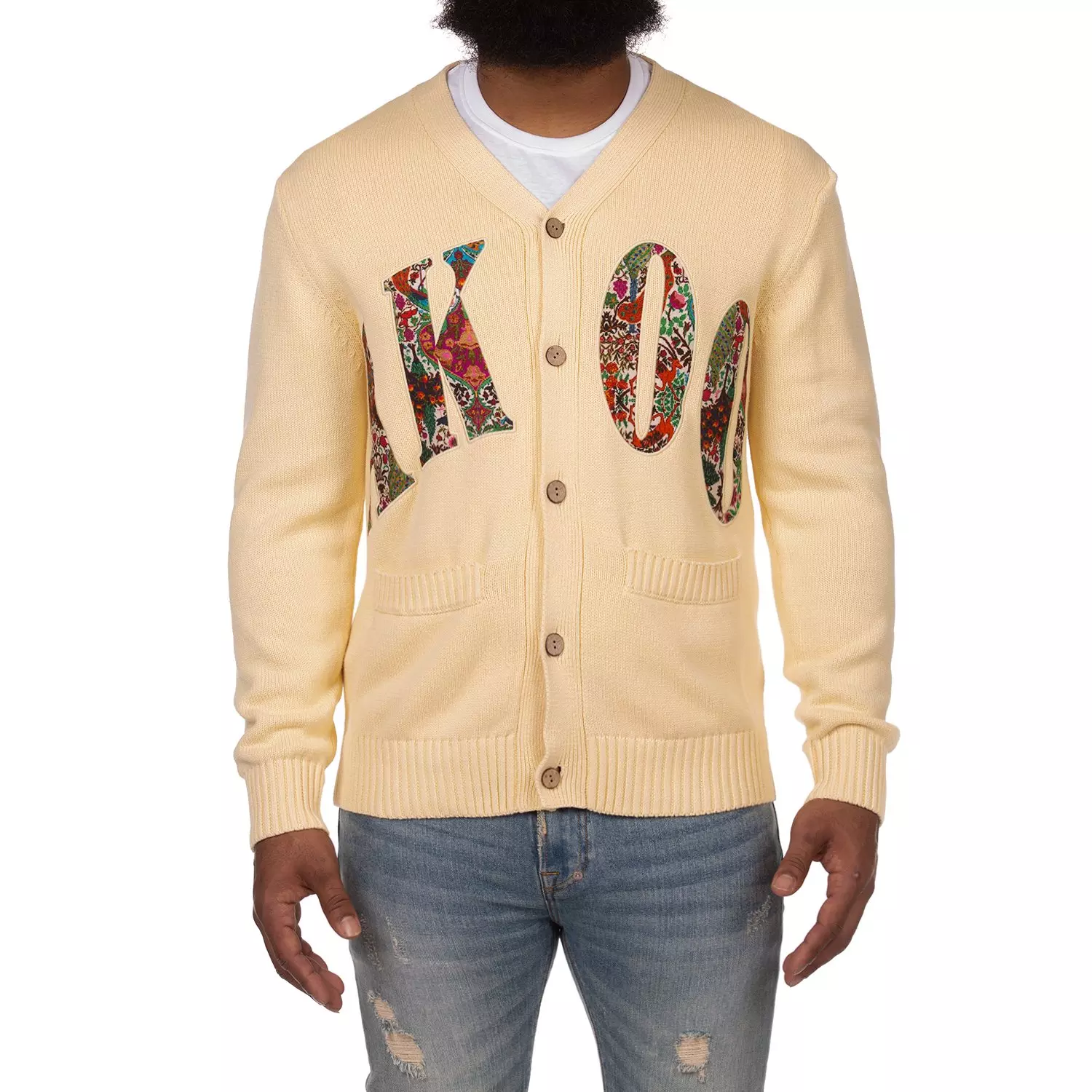 AKOO Men's Roe Sweater - Bleach Sand - SAND