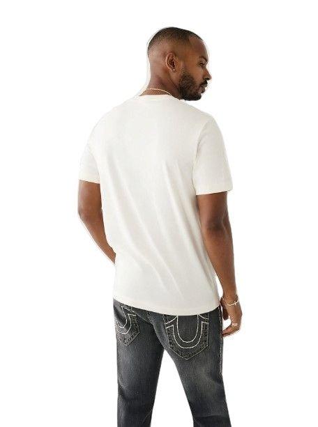 True Religion Registered Stud Men's White Tee