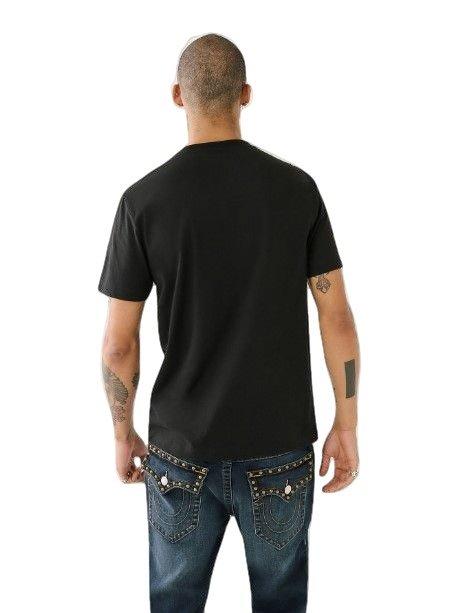 True Religion Gold Arch Men's Black Tee