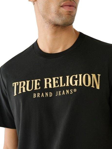 True Religion Gold Arch Men's Black Tee