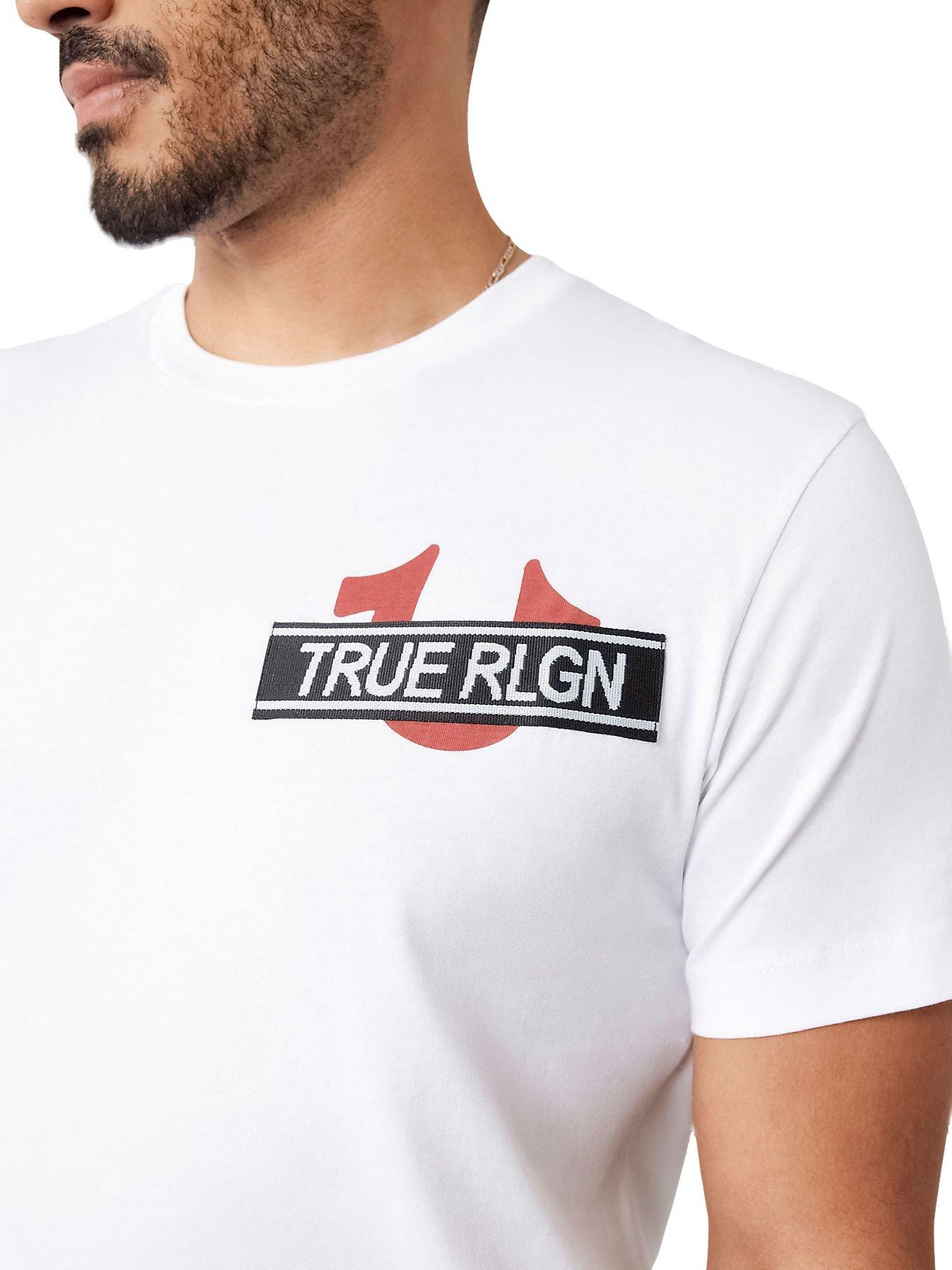 True Religion SRS Tape Men's White Tee