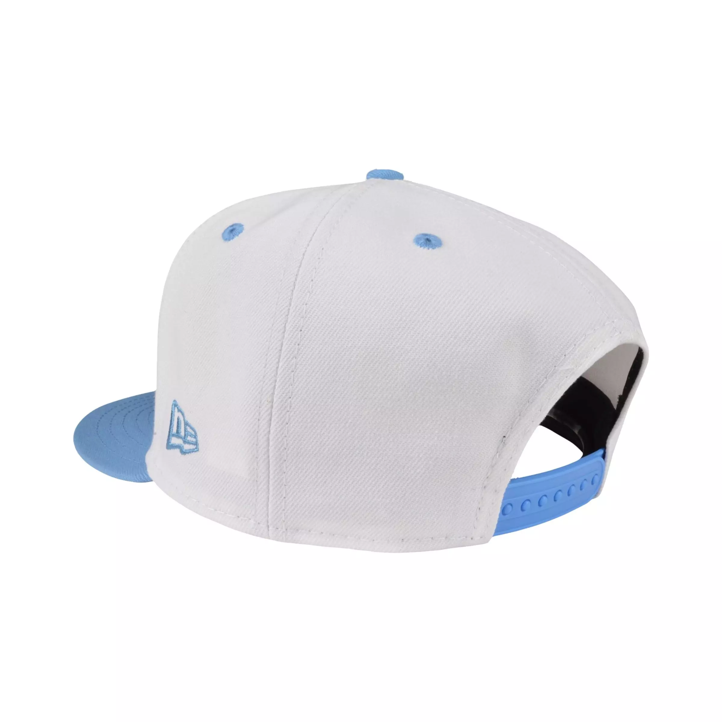 New Era North Carolina Tar Heels Team Logo Snapback-White/Blue - WHITE/BLUE