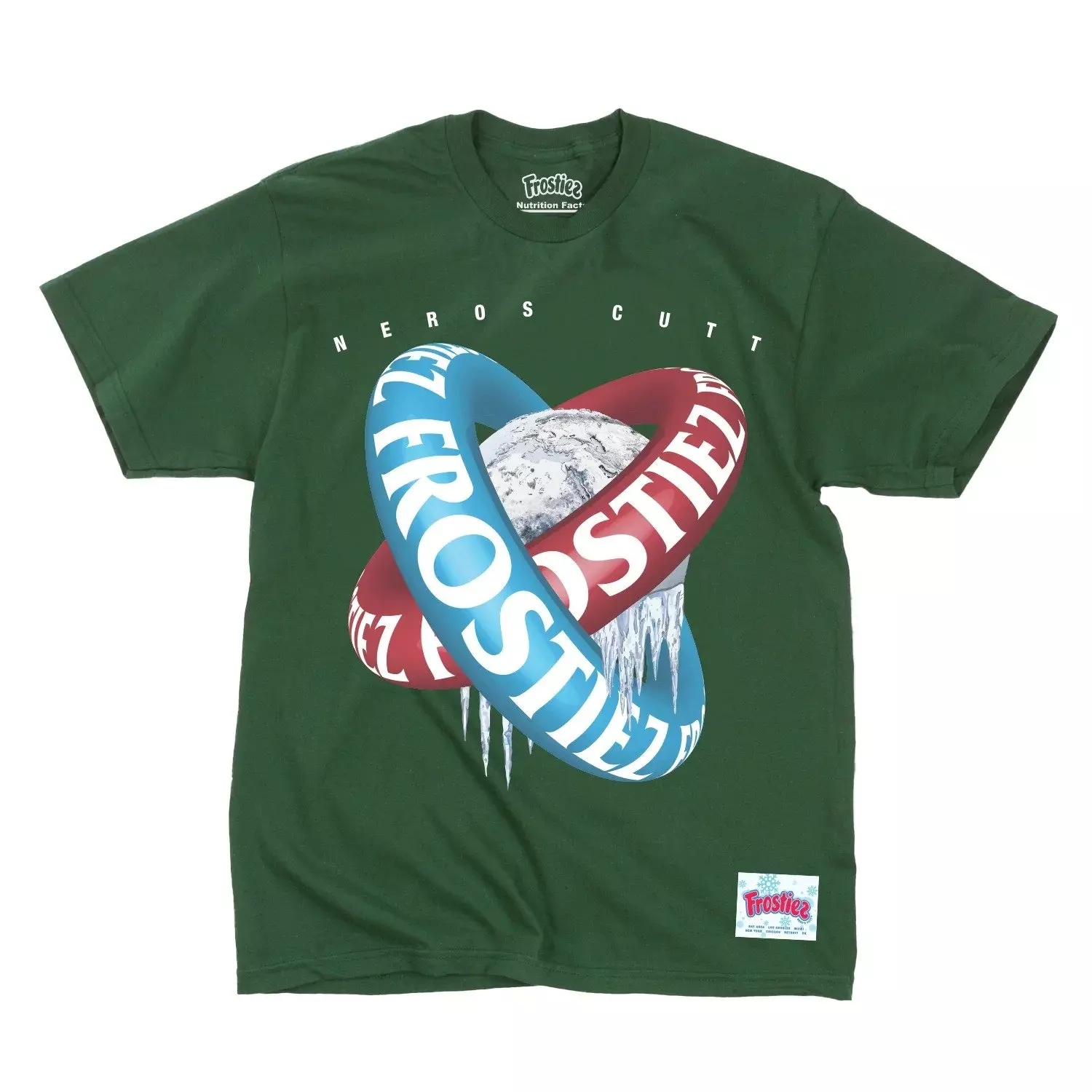 Frostiez Men's Cold World Tee - Green - GREEN