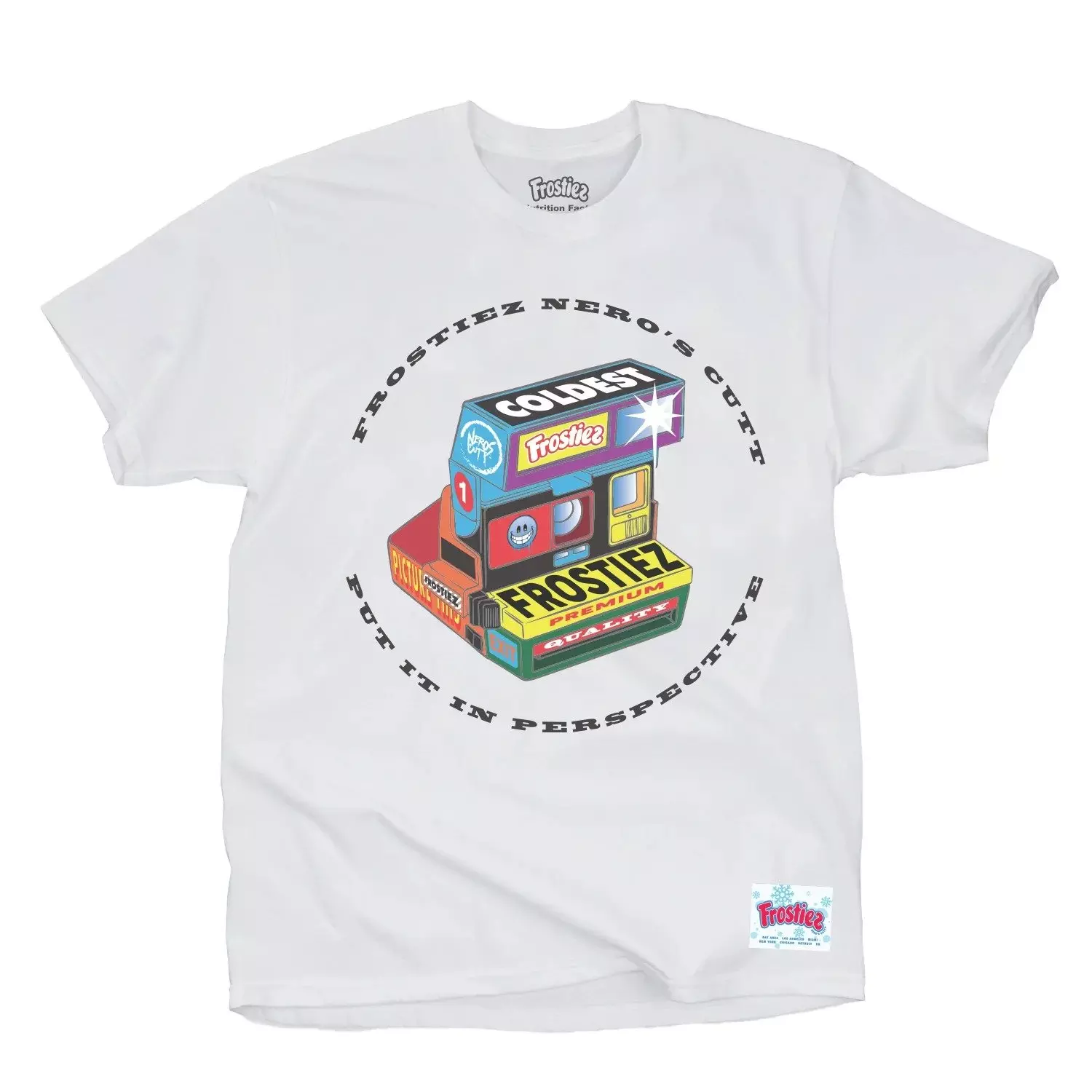Frostiez Men's Perspective Tee - White - WHITE