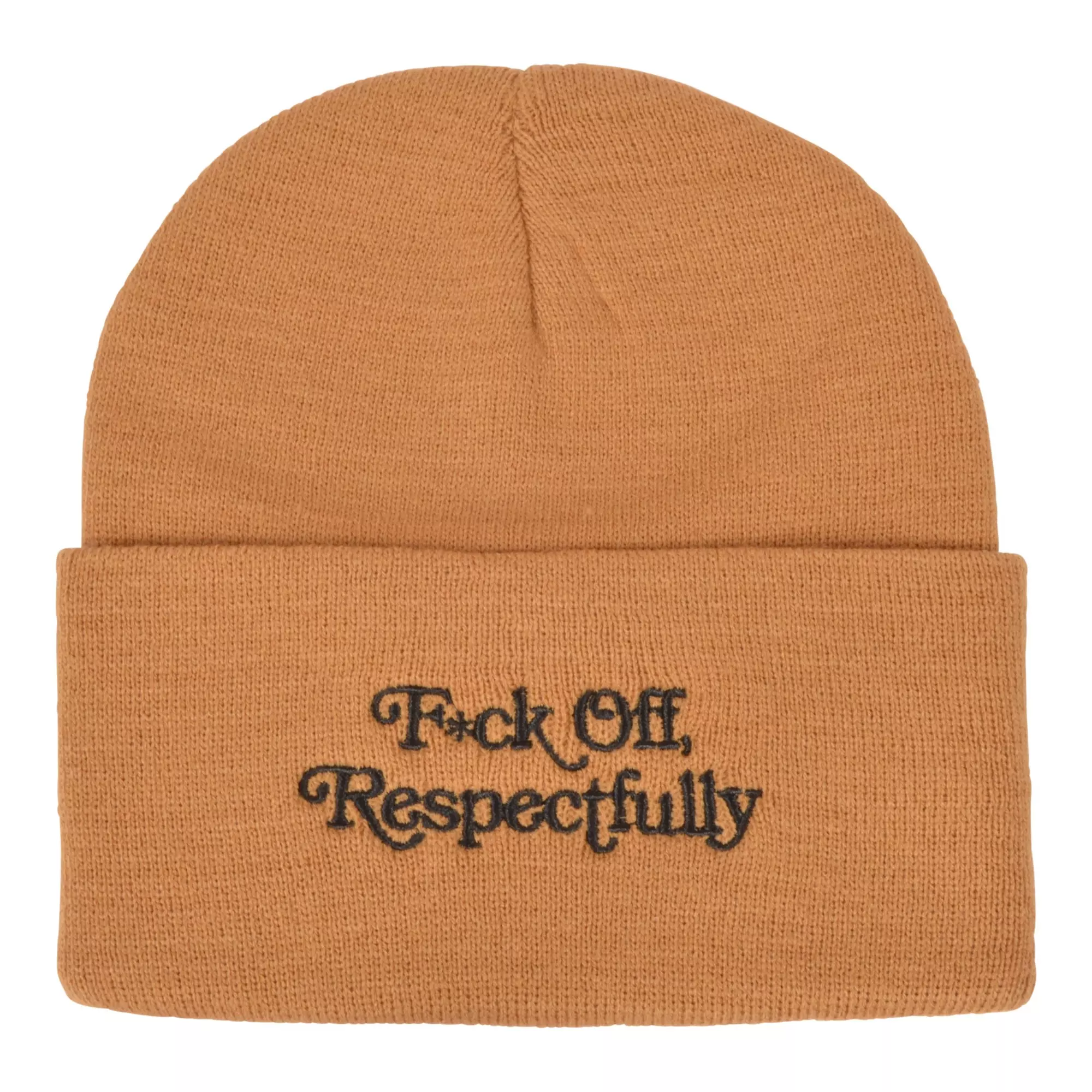 Field Grade Respectfully Knit Beanie - TAN