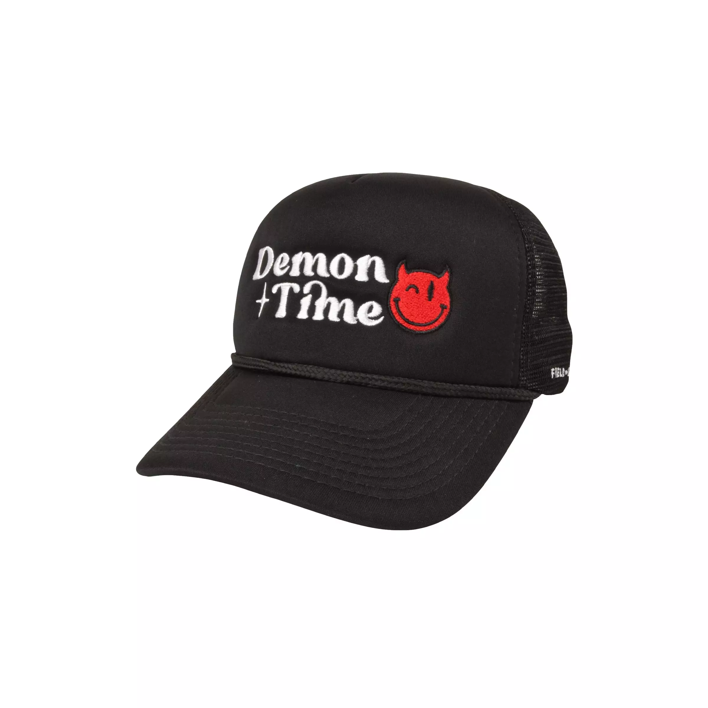 Field Grade Demon Time Foam Trucker Snapback-Black - BLACK