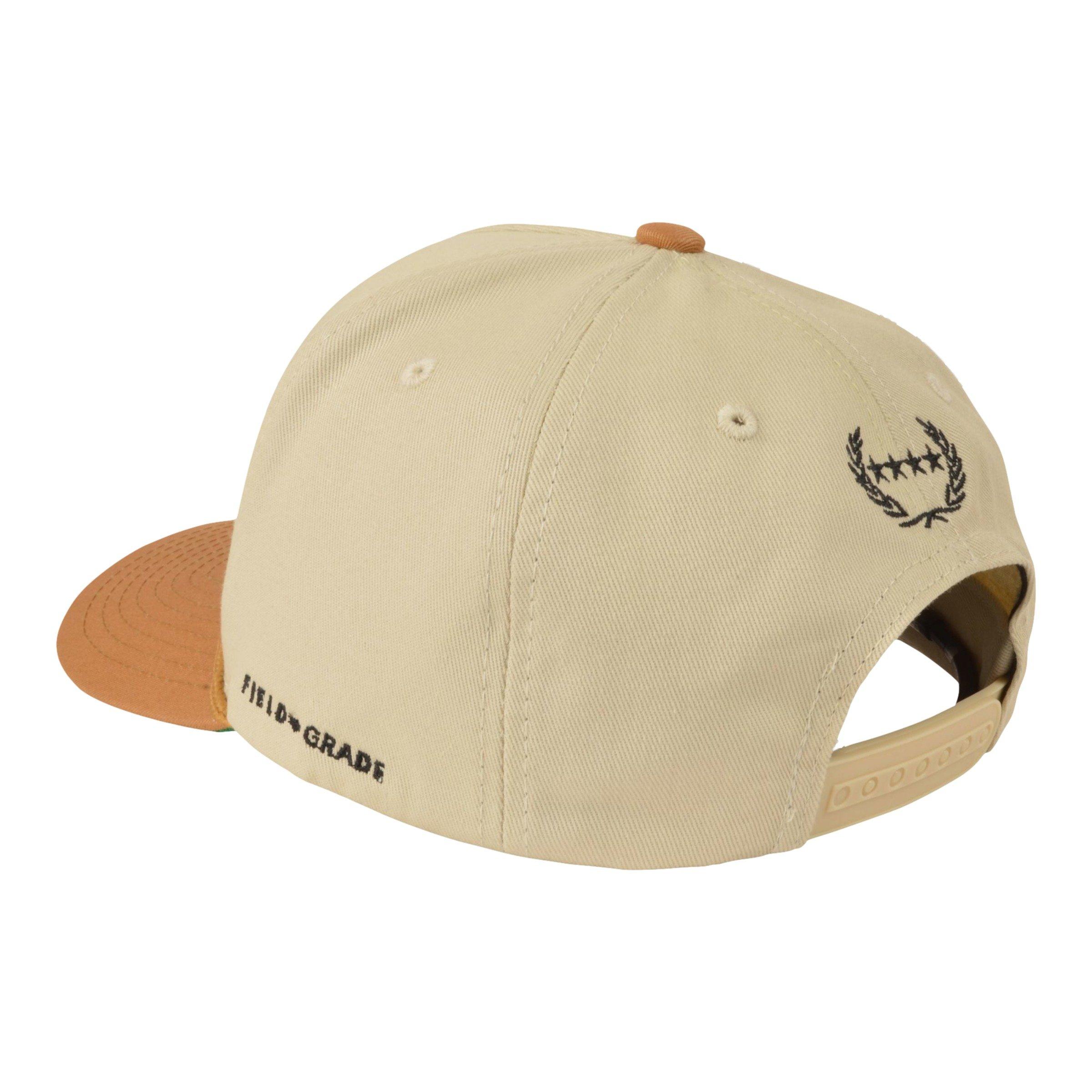 Field Grade Respectfully Corded Twill Snapback Hat-Sand - SAND Thumbnail View 3