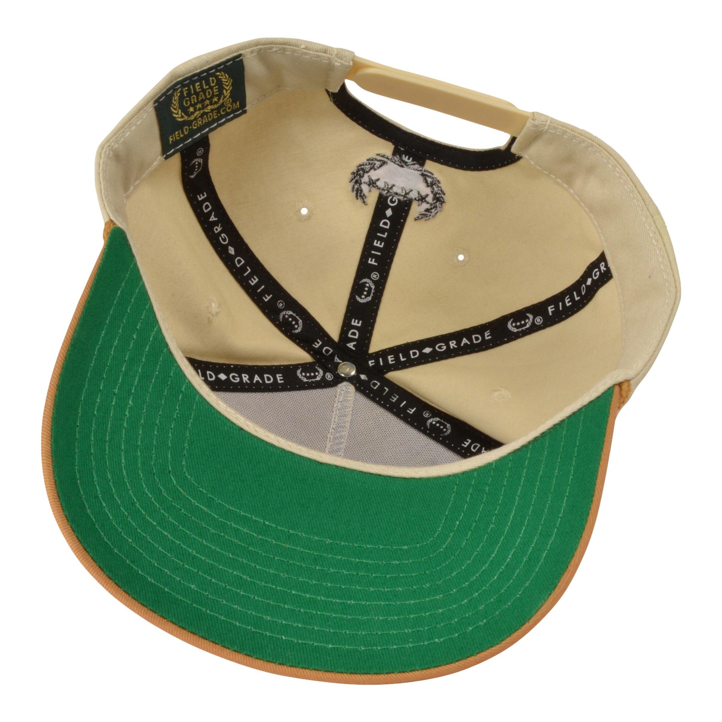 Field Grade Respectfully Corded Twill Snapback Hat-Sand - SAND Thumbnail View 4