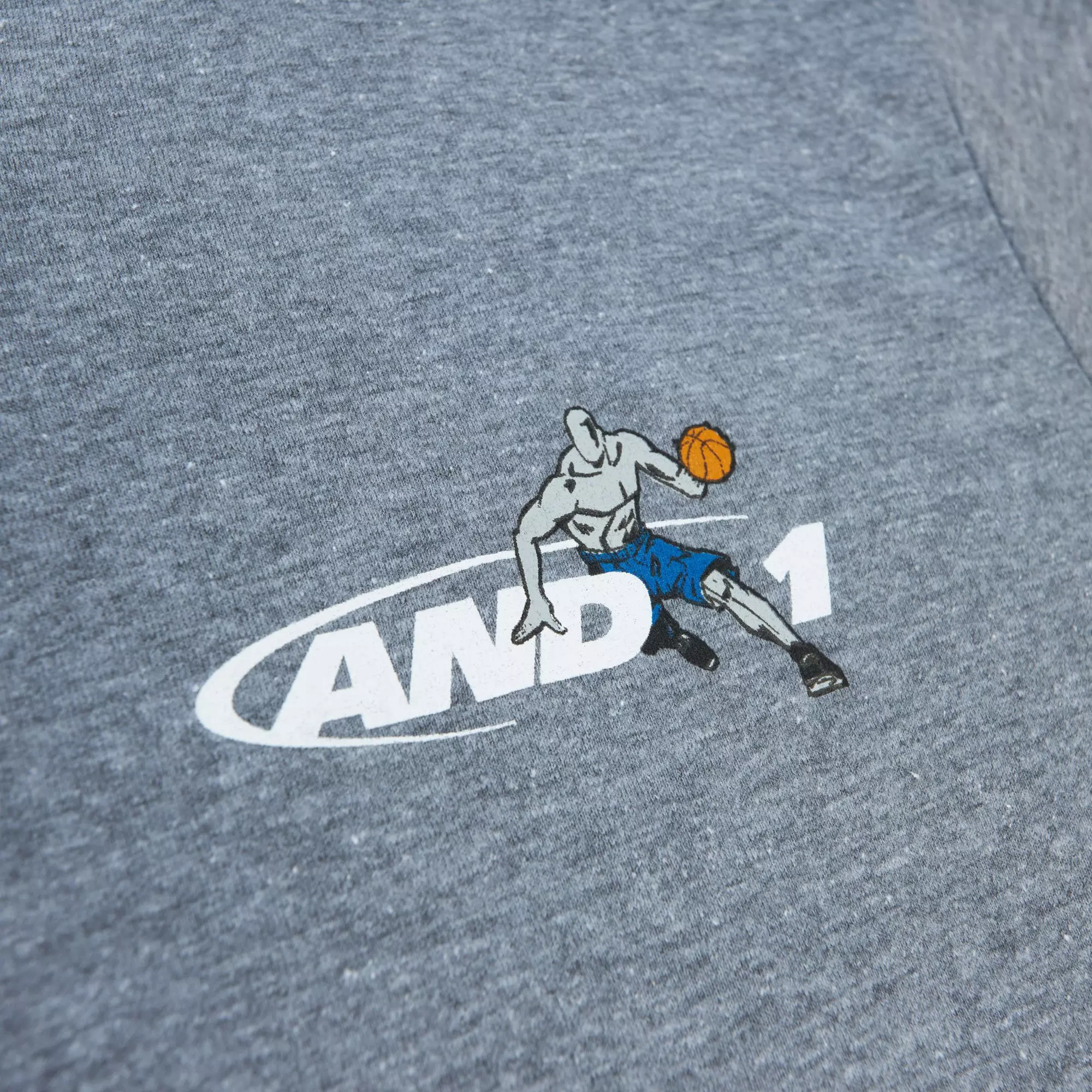 Mitchell & Ness Men's AND1 Game Hope Short Sleeve Top - GREY