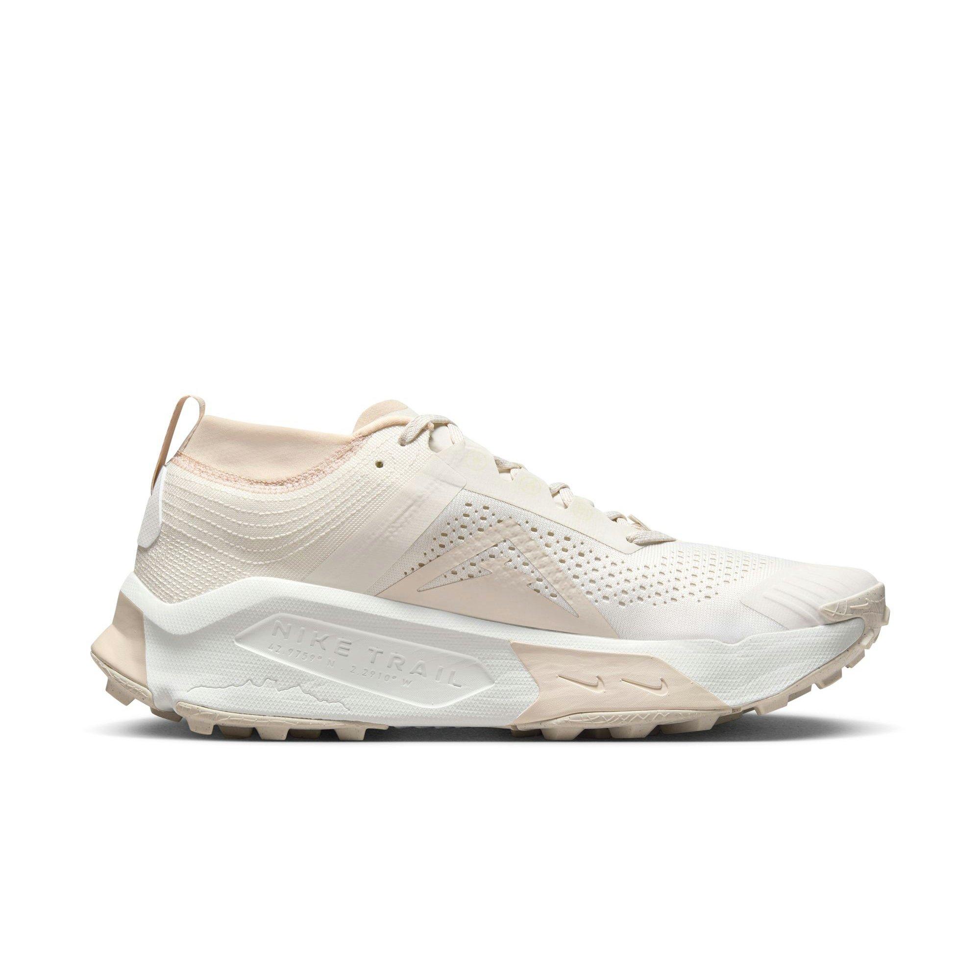 Nike Zegama "Phantom/Summit White/Lt Orewood Brn" Men's Trail Running Shoe - KHAKI Thumbnail View 2