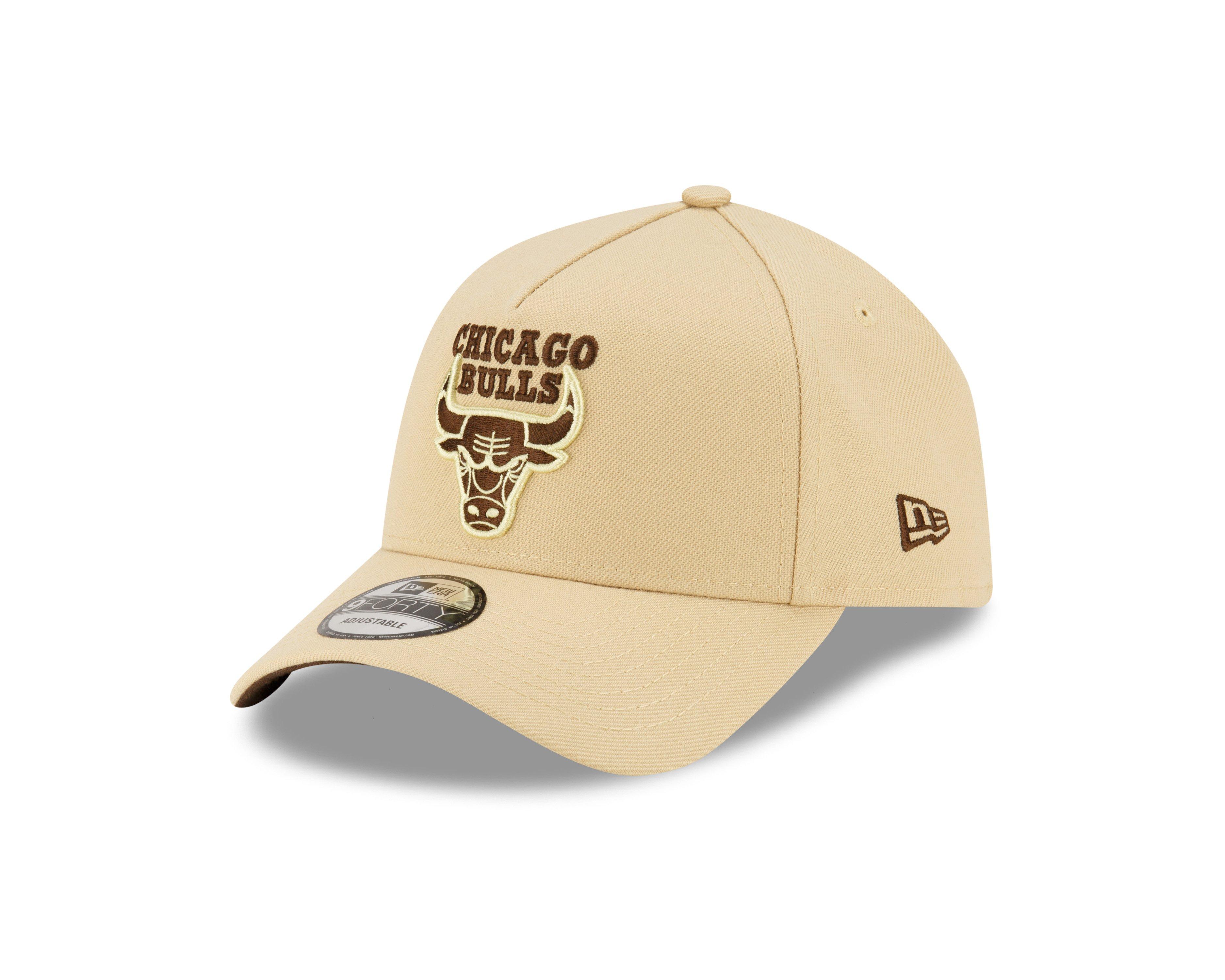 New Era Chicago Bulls 9FORTY A-Frame Snapback-COLOR - CREAM