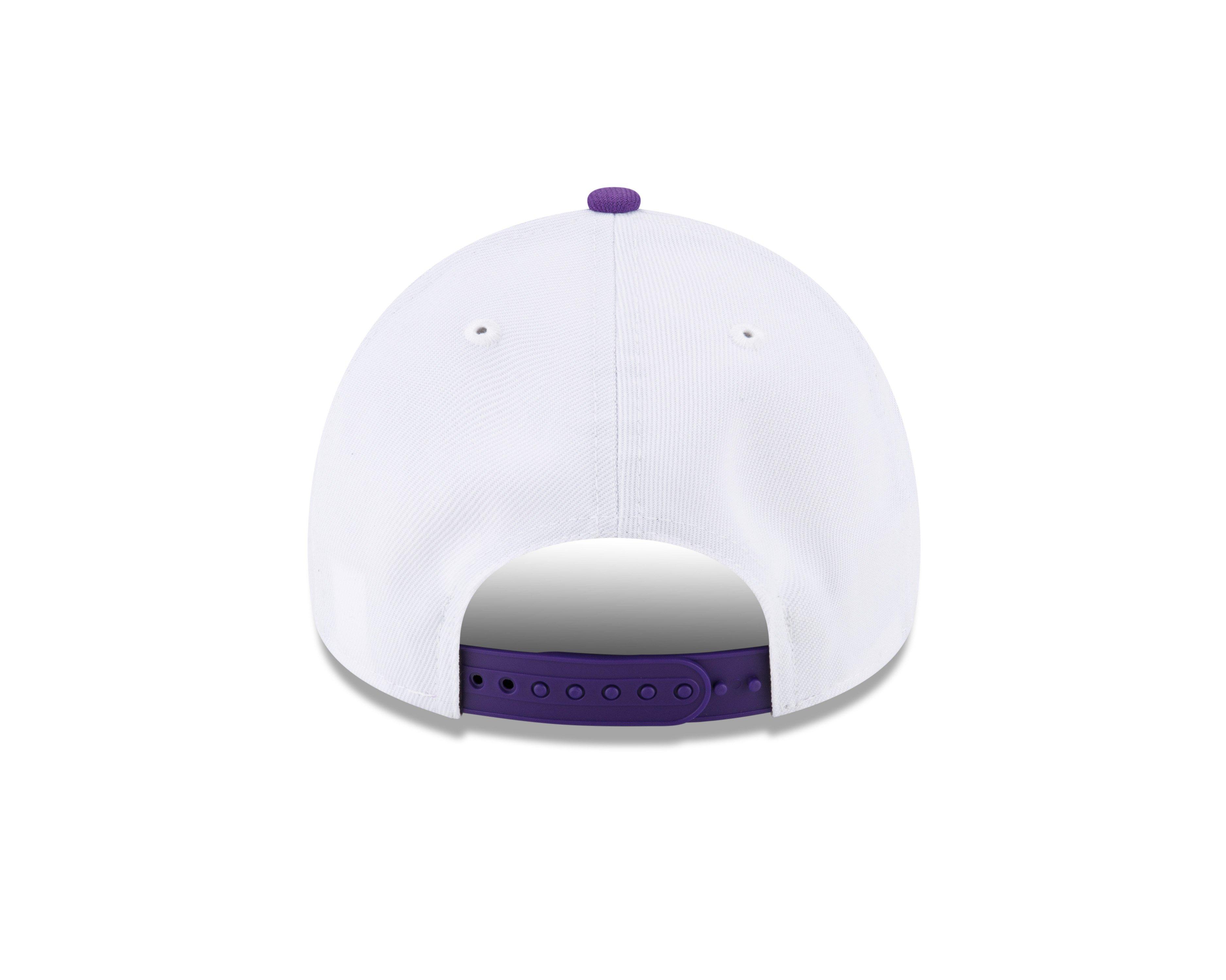 New Era Chicago Bulls 9FORTY A-Frame White/Purple Snapback