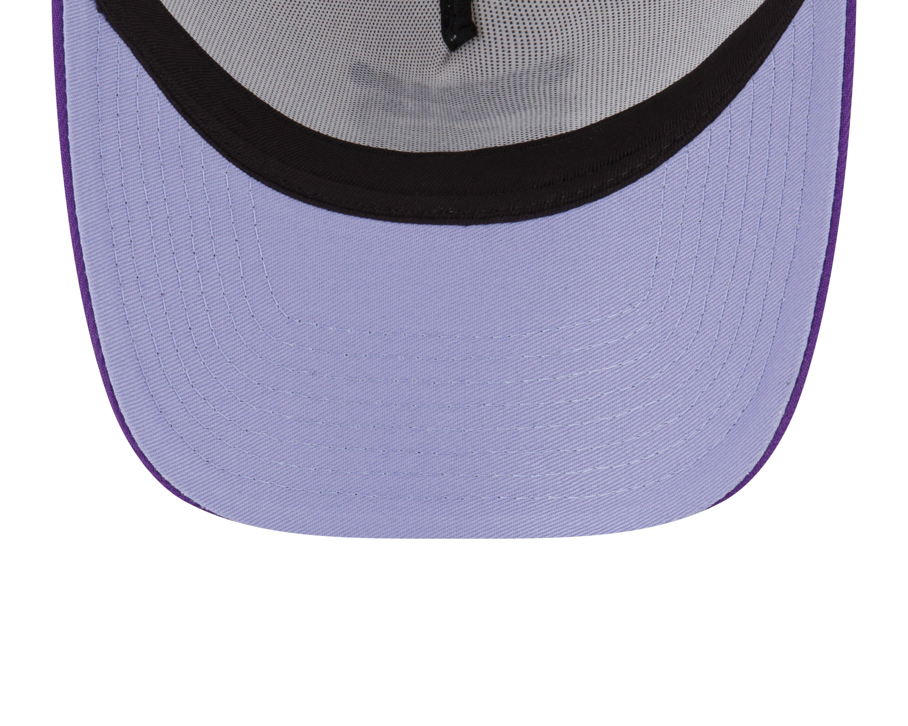 New Era Chicago Bulls 9FORTY A-Frame White/Purple Snapback