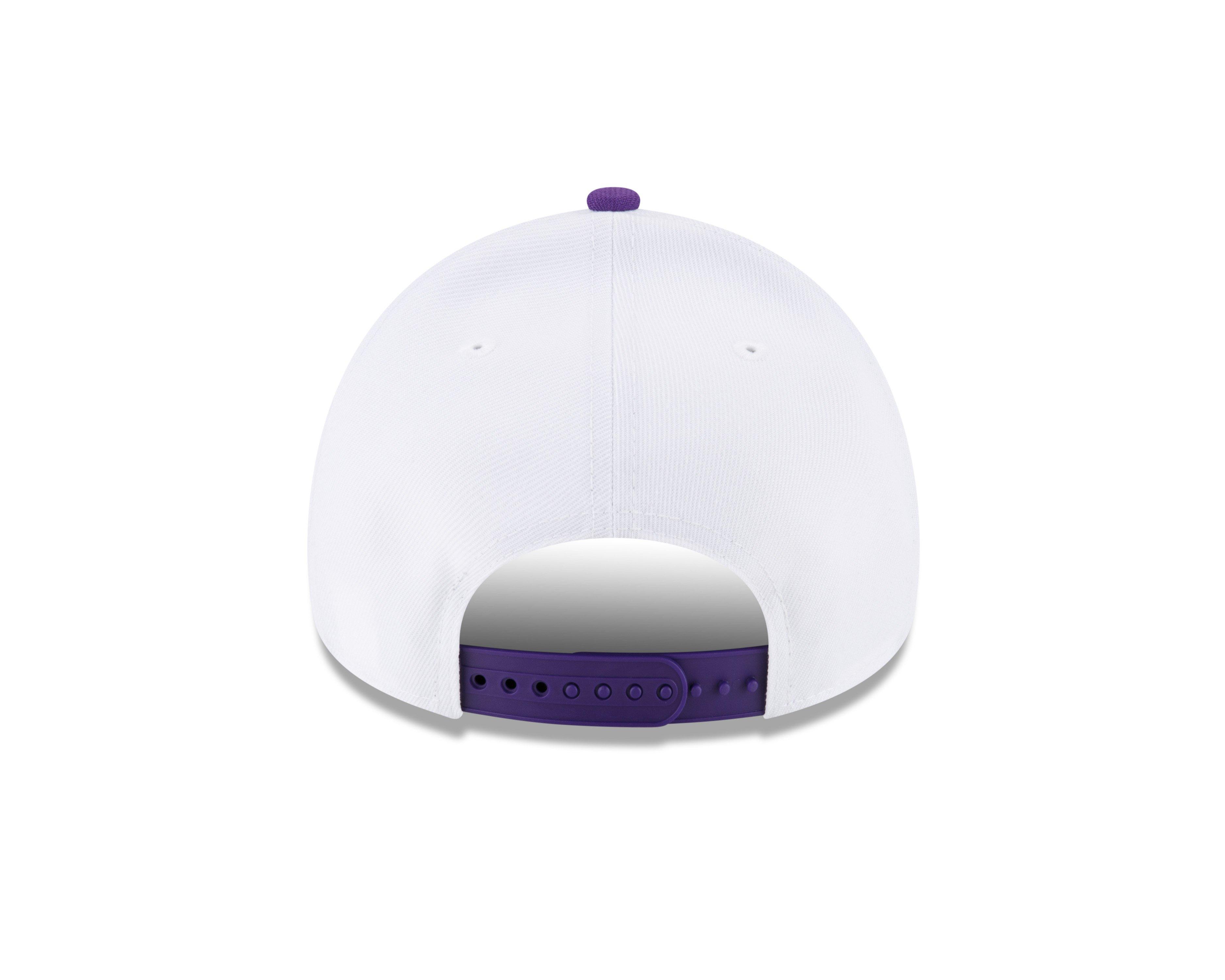 New Era Atlanta Hawks 9FORTY A-Frame White/Purple Snapback