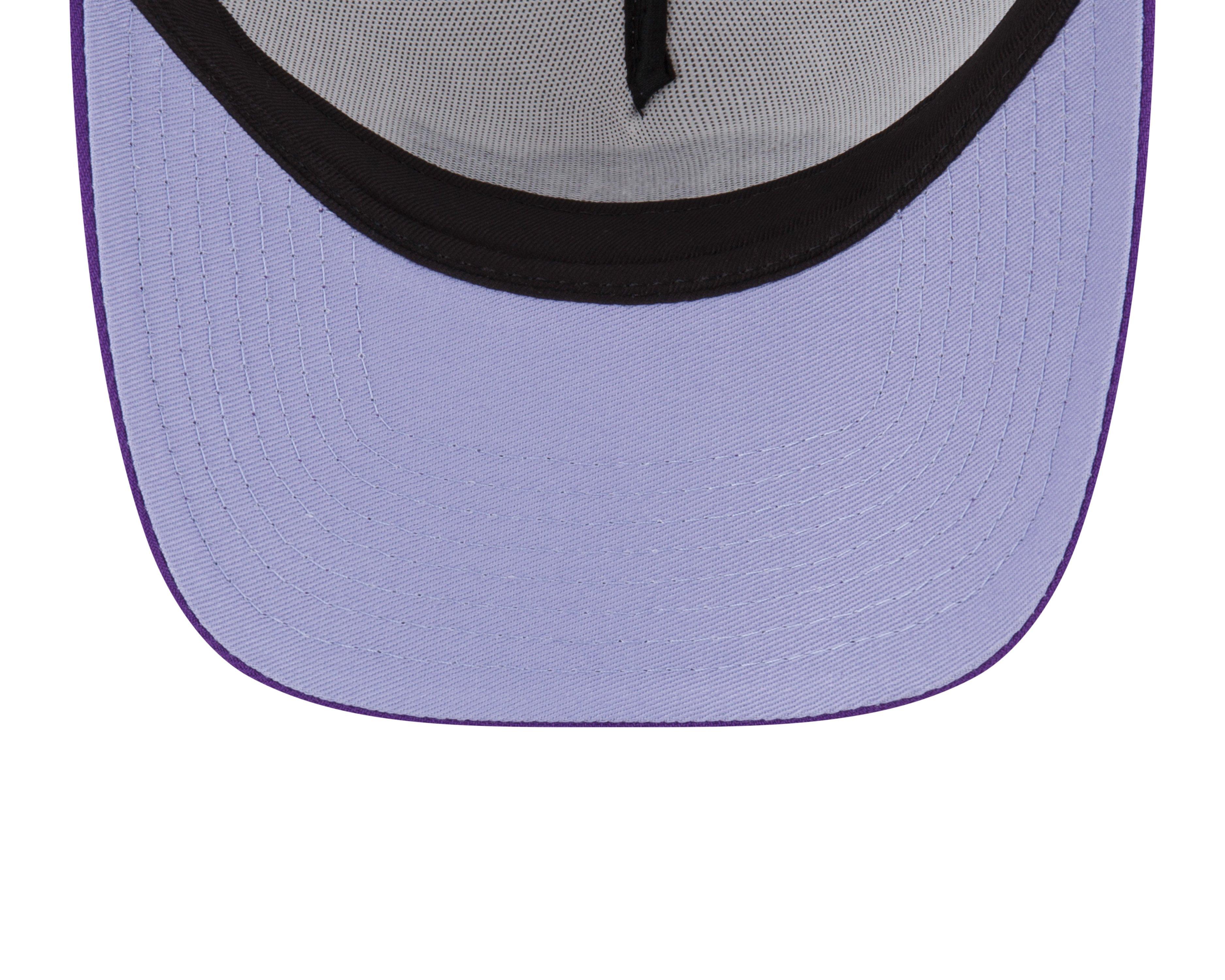New Era Atlanta Hawks 9FORTY A-Frame White/Purple Snapback