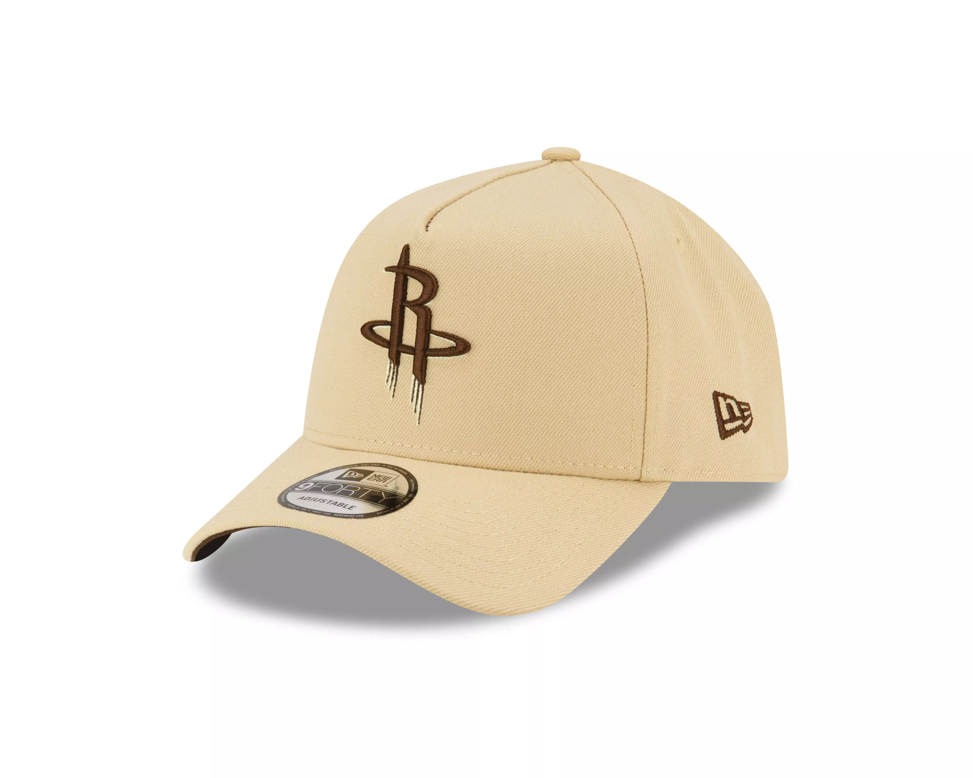 New Era Houston Rockets 9FORTY A-Frame Snapback-Cream
