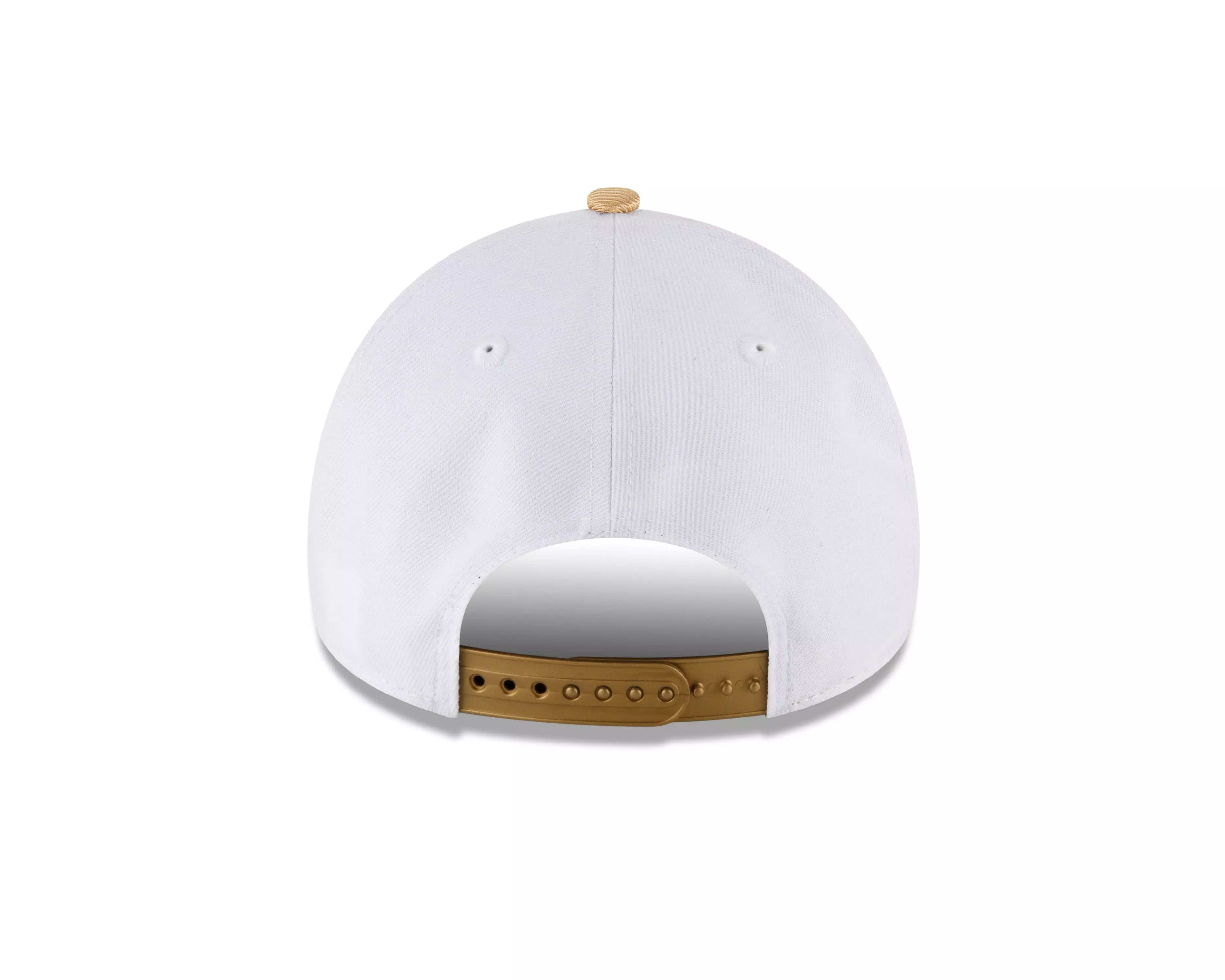 New Era New Orleans Saints 9FORTY 2023 A-Frame NFL Snapback-White/Gold - WHITE/GOLD