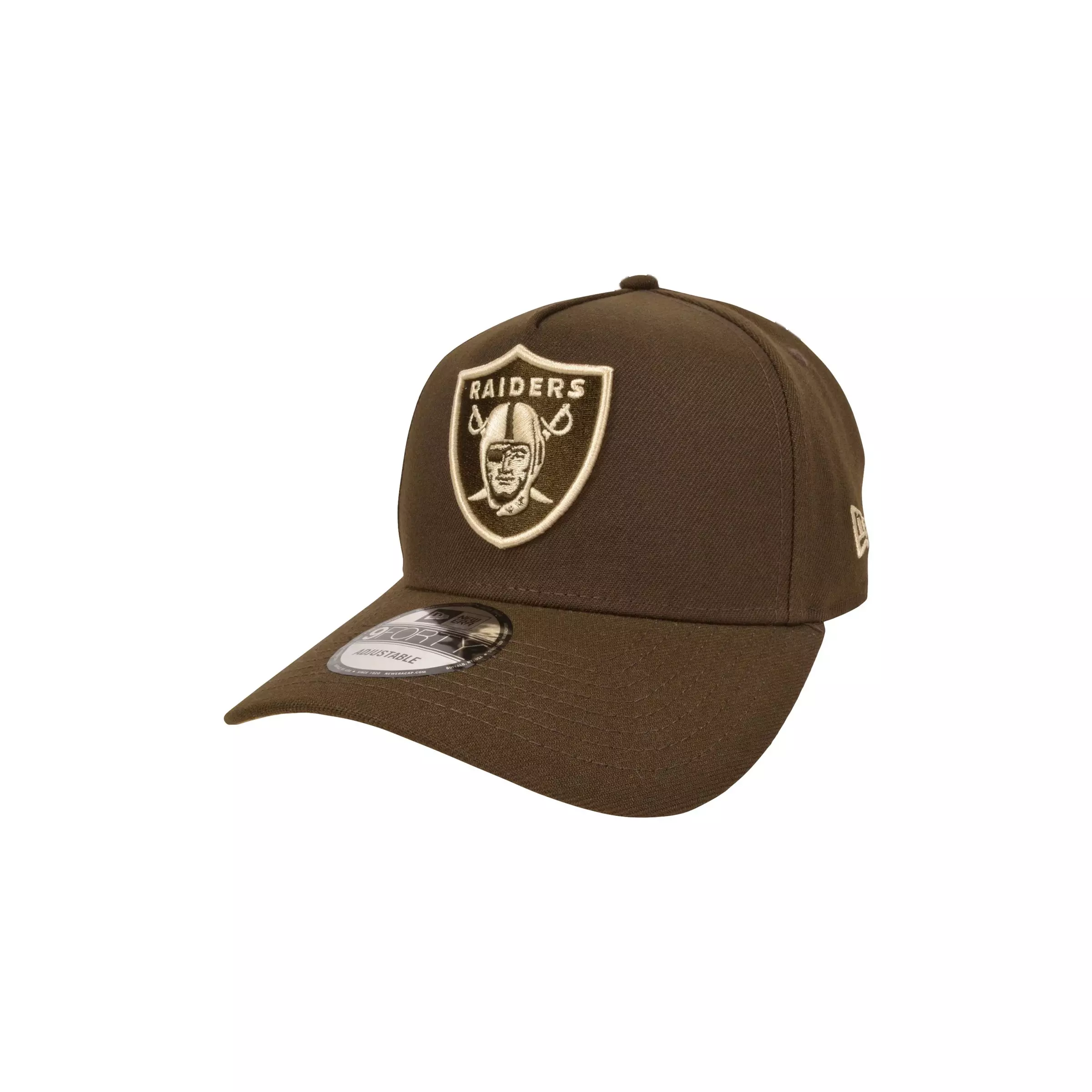 New Era Las Vegas Raiders 9FORTY 2023 A-Frame NFL Snapback-Brown - BROWN
