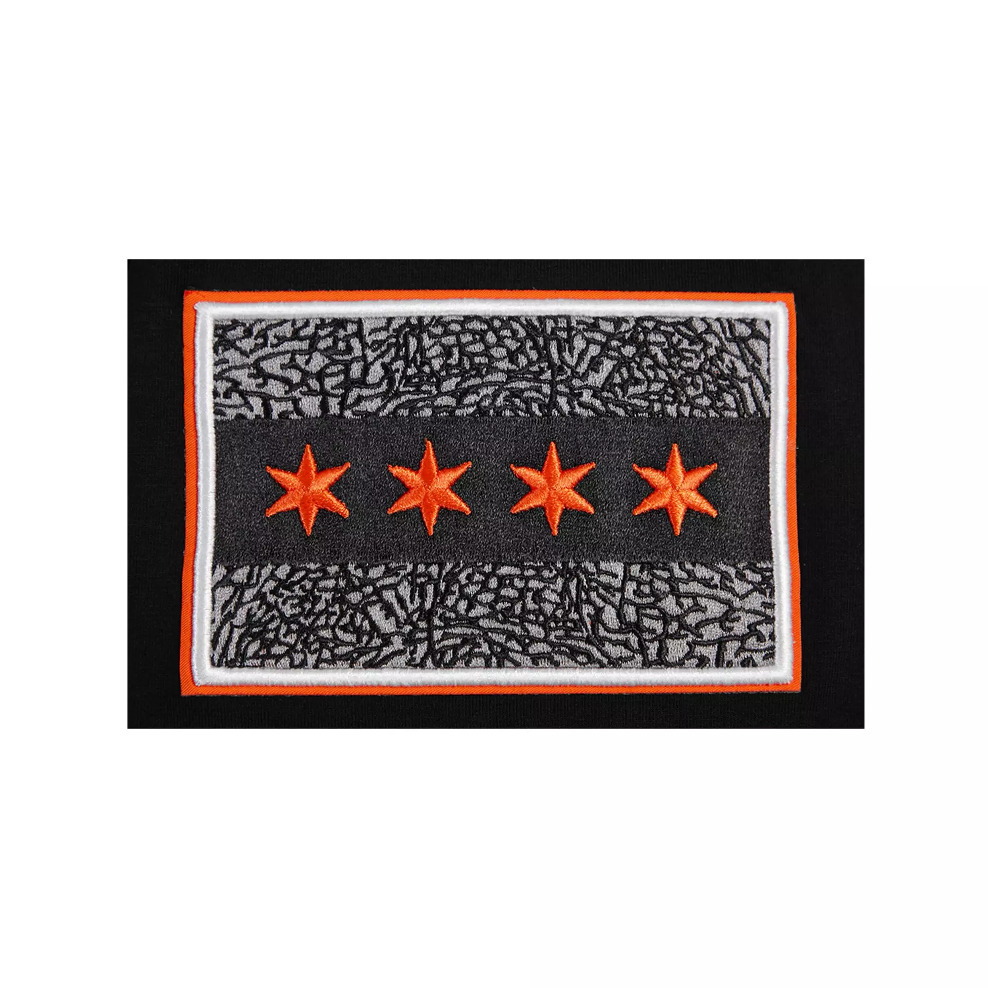 Pro Standard Chicago Bulls Retro 3 "Fear" Short Sleeve Tee - BLACK