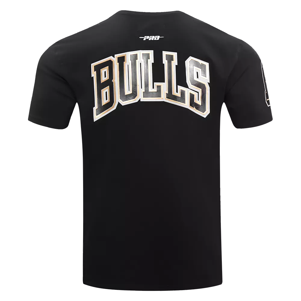 Pro Standard Men's Chicago Bulls Retro 11 "Gratitude" Tee-Black - BLACK