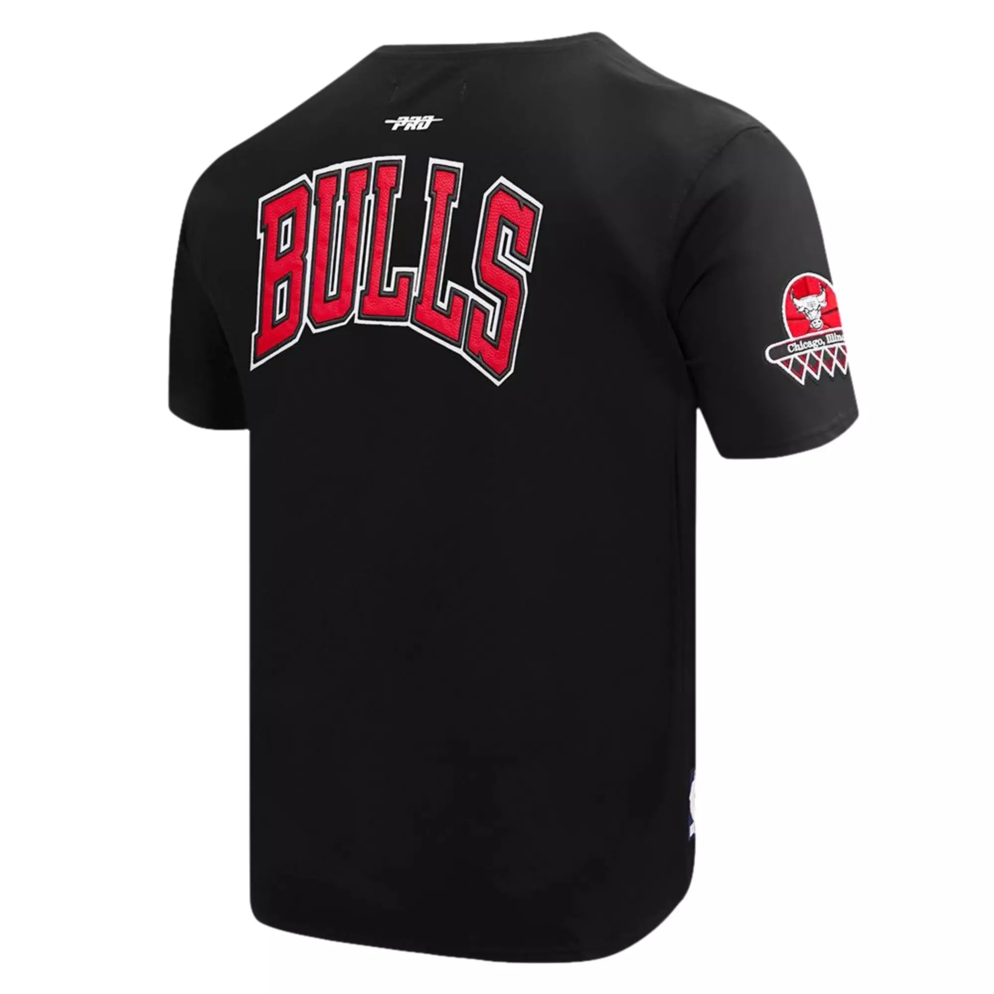 Pro Standard Men's Chicago Bulls "Cherry" Tee-Black - BLACK