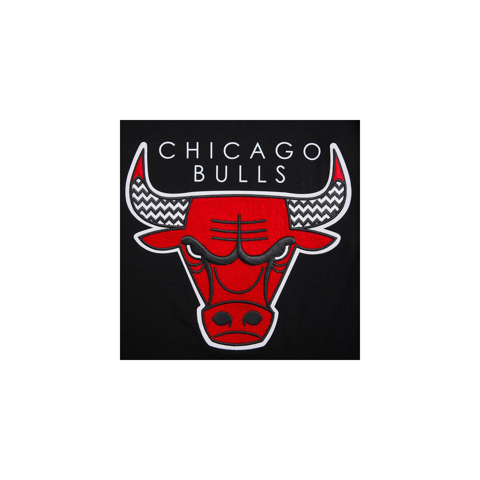 Pro Standard Men's Chicago Bulls "Cherry" Tee-Black - BLACK Thumbnail View 3