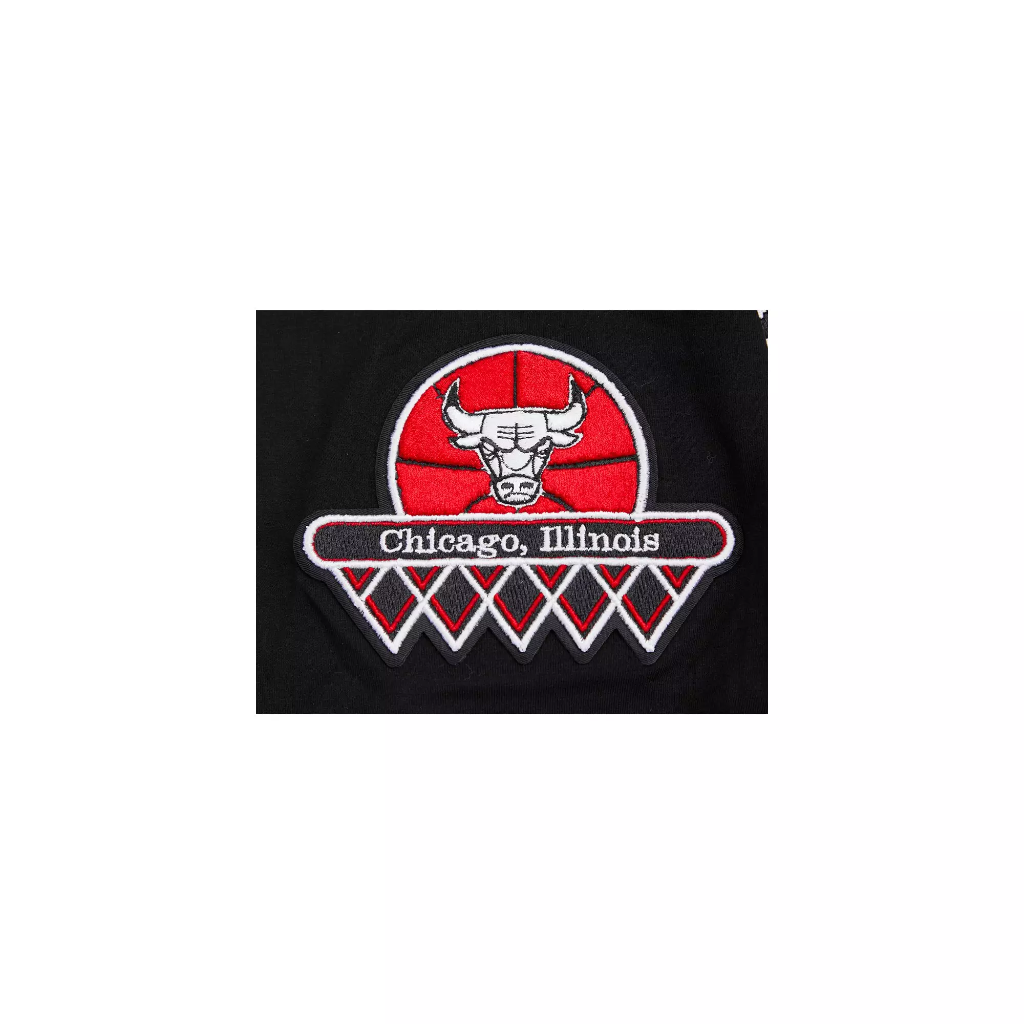 Pro Standard Men's Chicago Bulls "Cherry" Tee-Black - BLACK