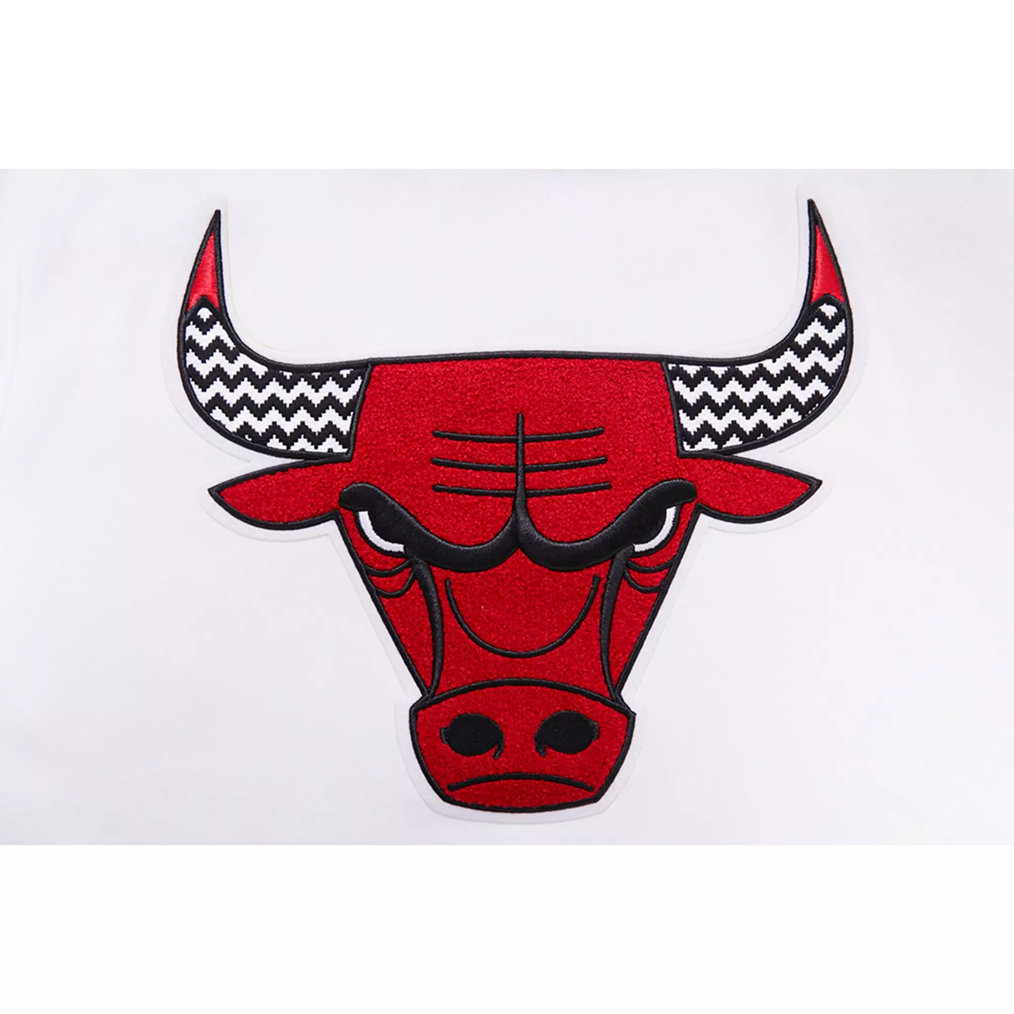 Pro Standard Men's Chicago Bulls "Cherry" Hoodie-White - WHITE