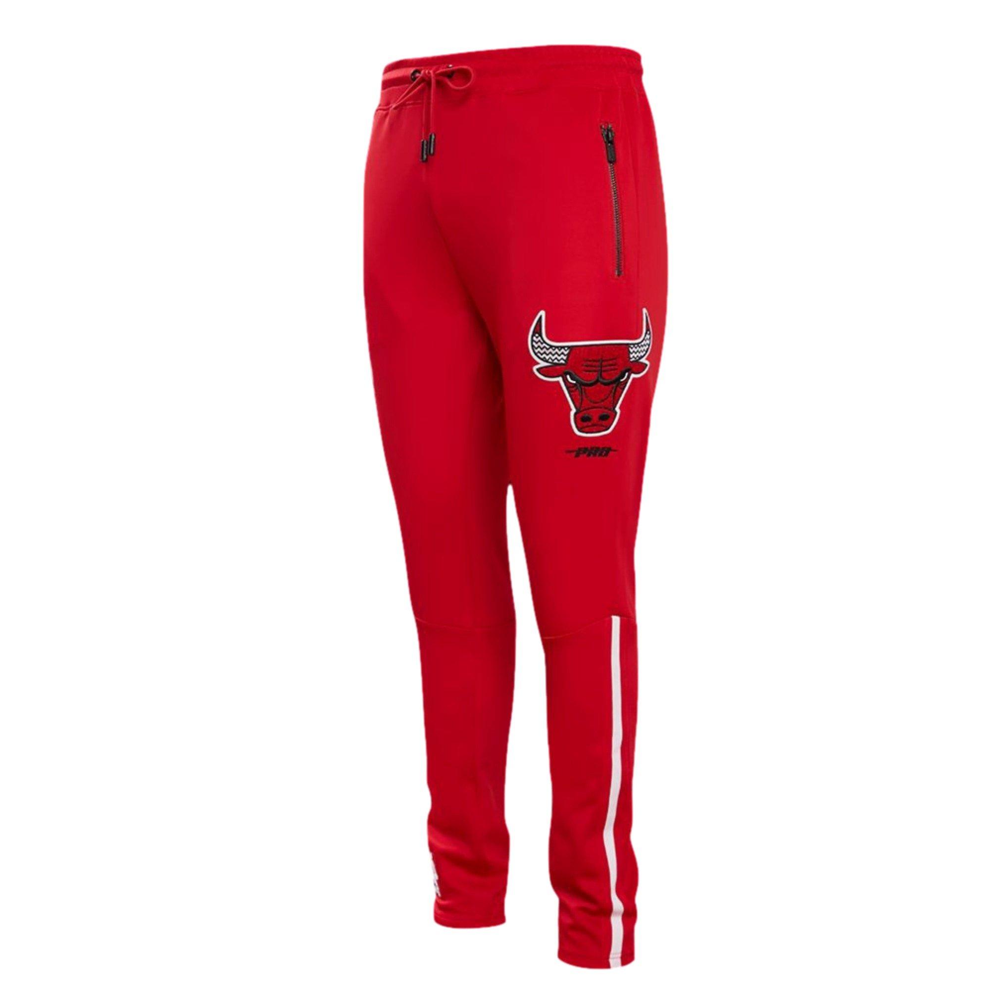 Pro Standard Men's Chicago Bulls "Cherry" Track Pant - RED Thumbnail View 1