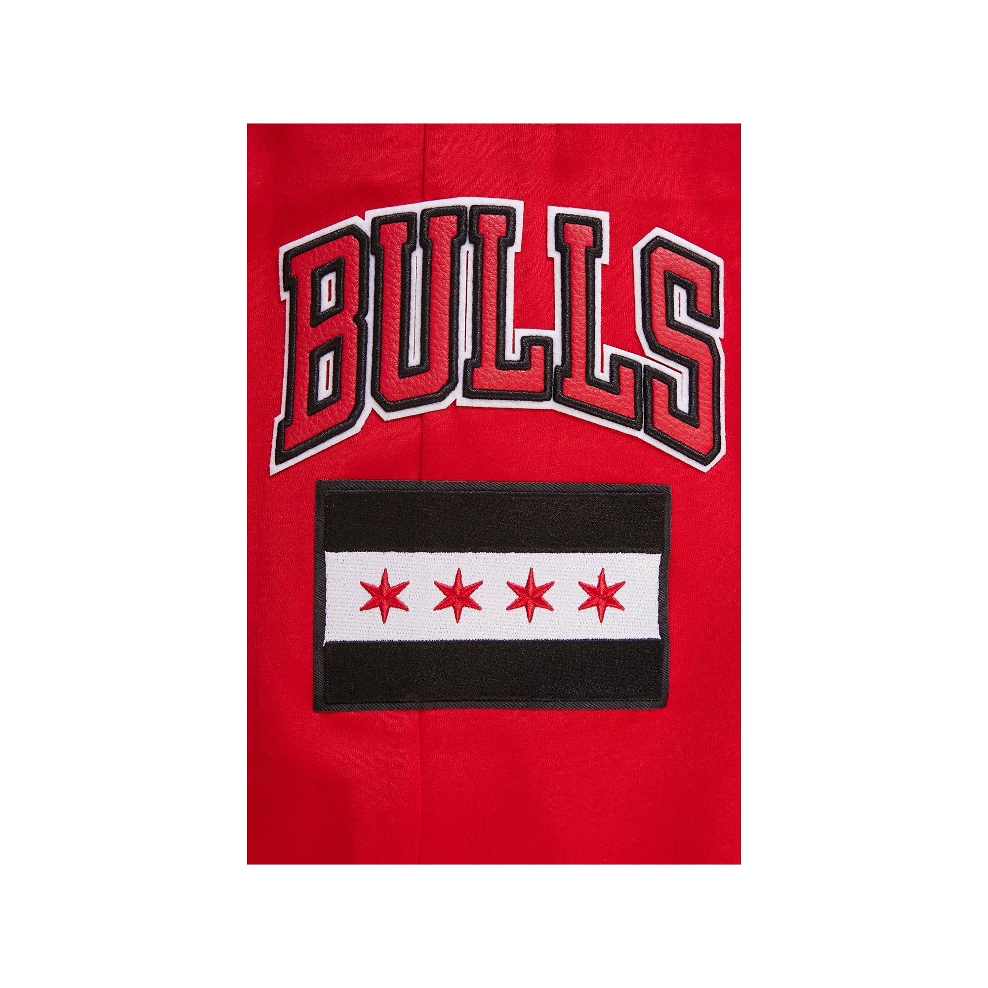 Pro Standard Men's Chicago Bulls "Cherry" Track Pant - RED Thumbnail View 4