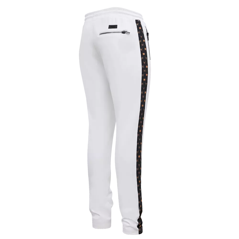 Pro Standard Men's Chicago Bulls Retro 11 "Gratitude" Track Pants-White - WHITE