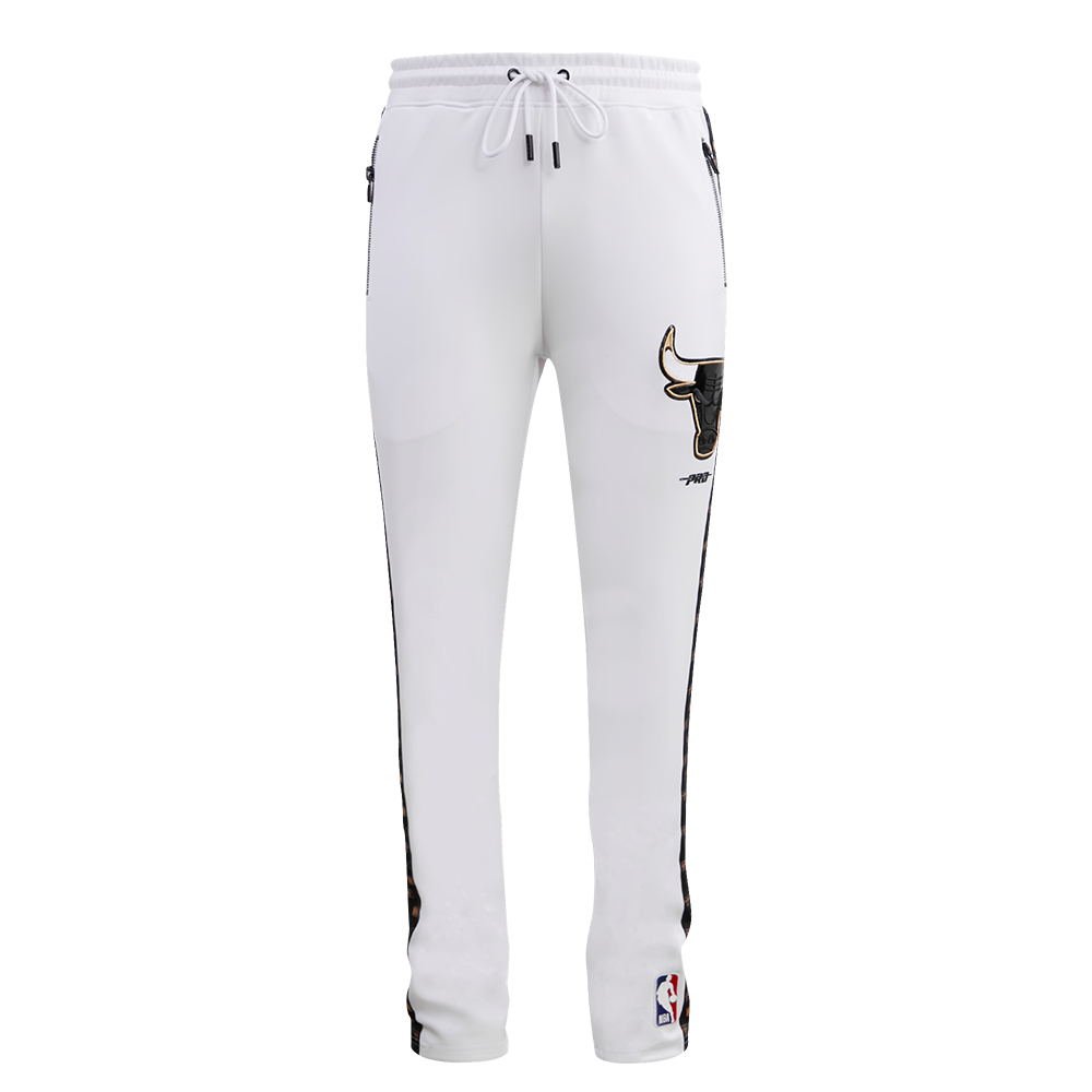 Pro Standard Men's Chicago Bulls Retro 11 "Gratitude" Track Pants-White - WHITE Thumbnail View 3