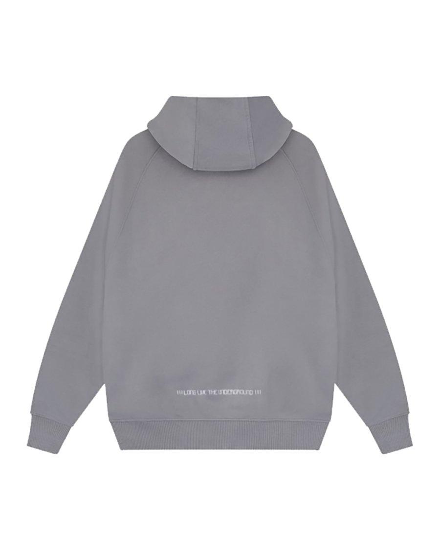 King London Deranged Men's Grey Hoodie