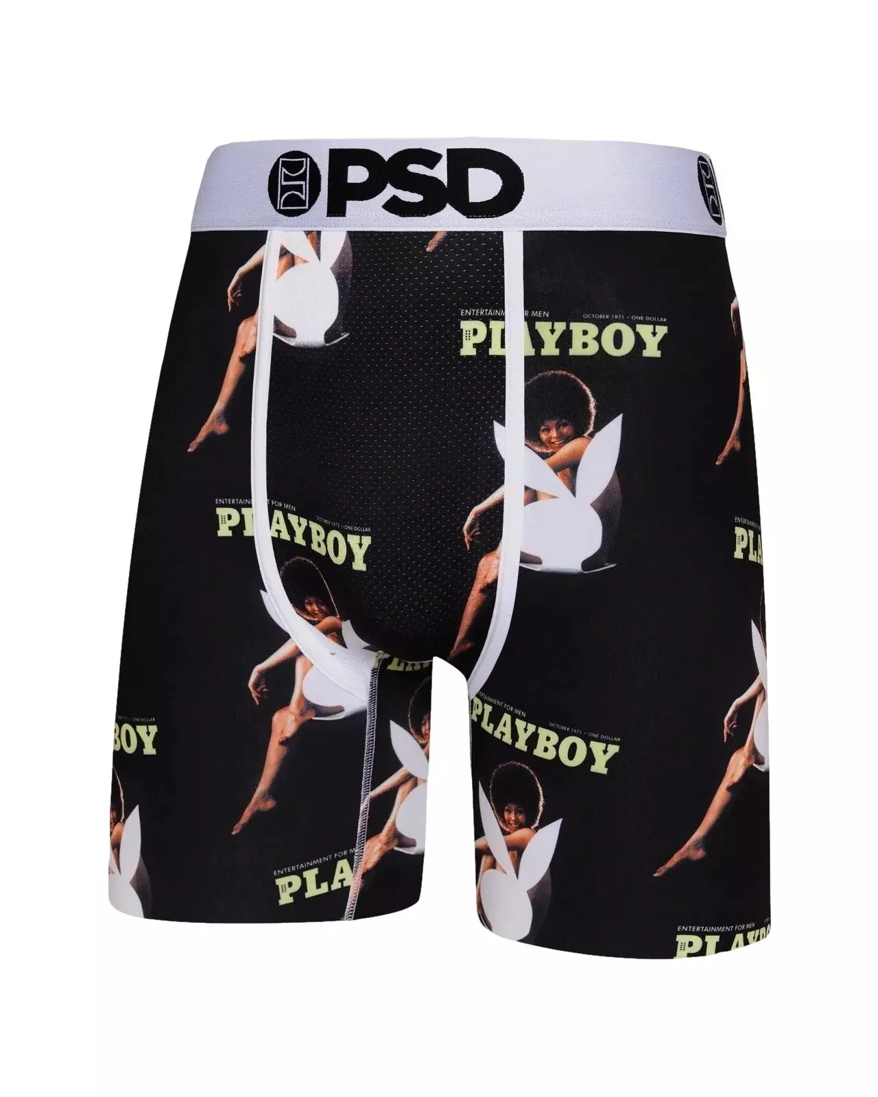 PSD Men's Playboy Darine Underwear - BLACK/WHITE