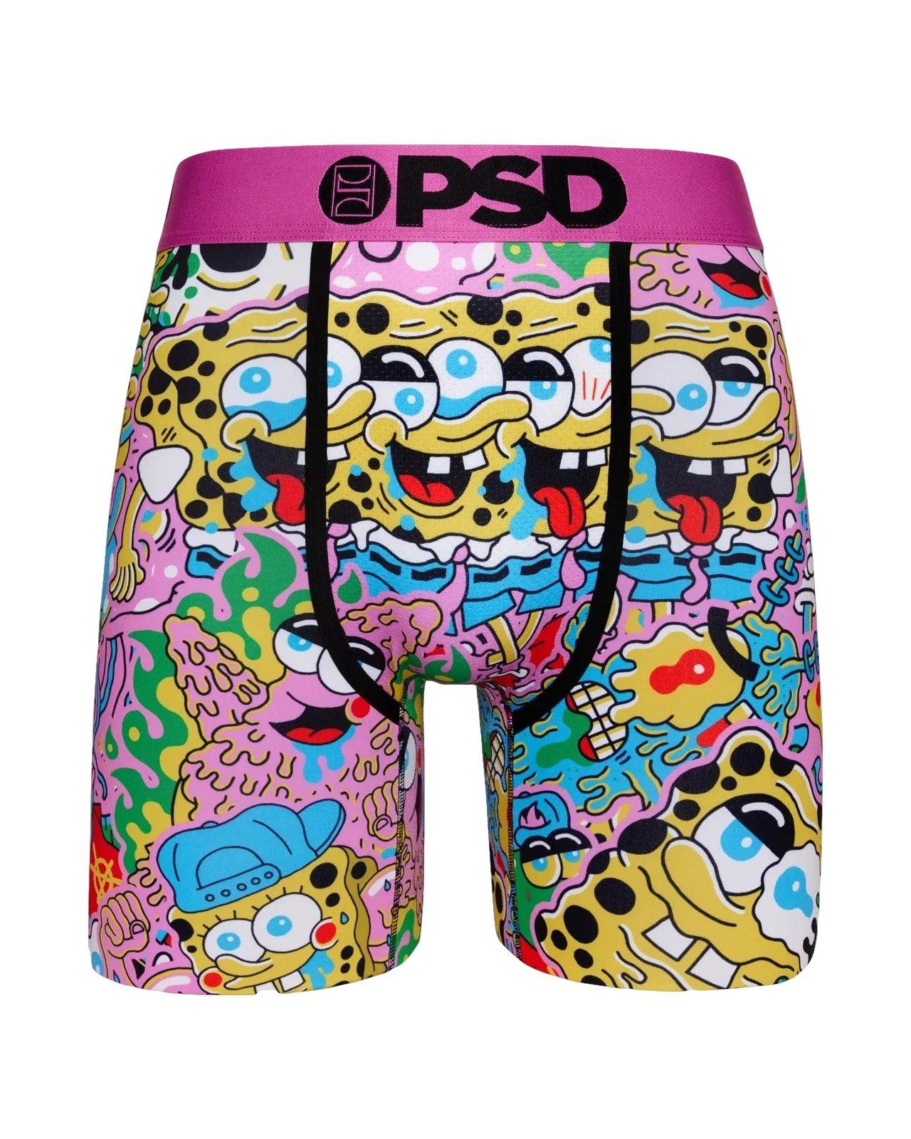 PSD Men's SpongeBob SquarePants Underwear - MULTI-COLOR Thumbnail View 1