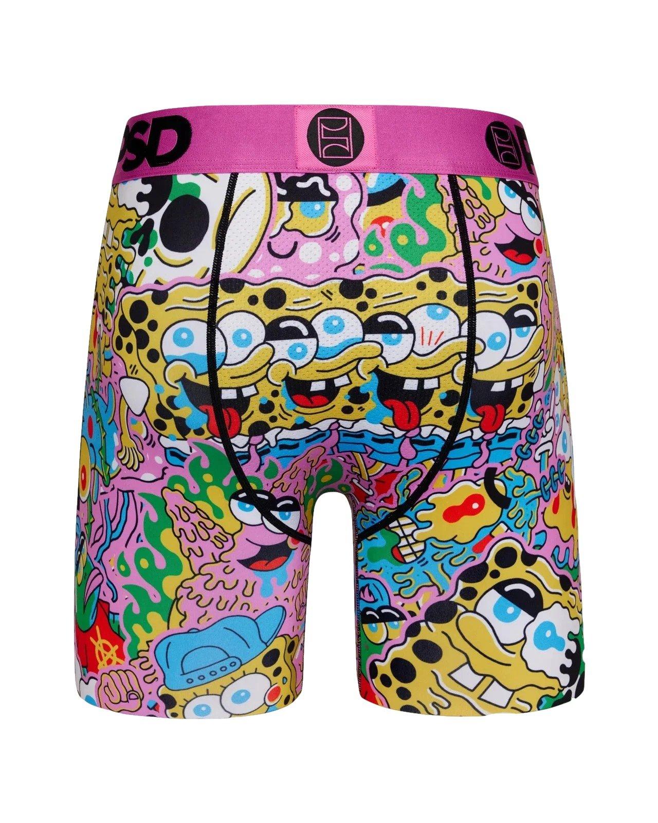 PSD Men's SpongeBob SquarePants Underwear - MULTI-COLOR Thumbnail View 2