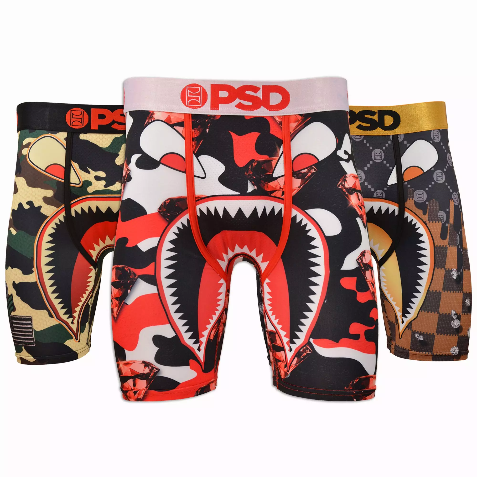 PSD Underwear Boxer Briefs - Warface Keep It 100