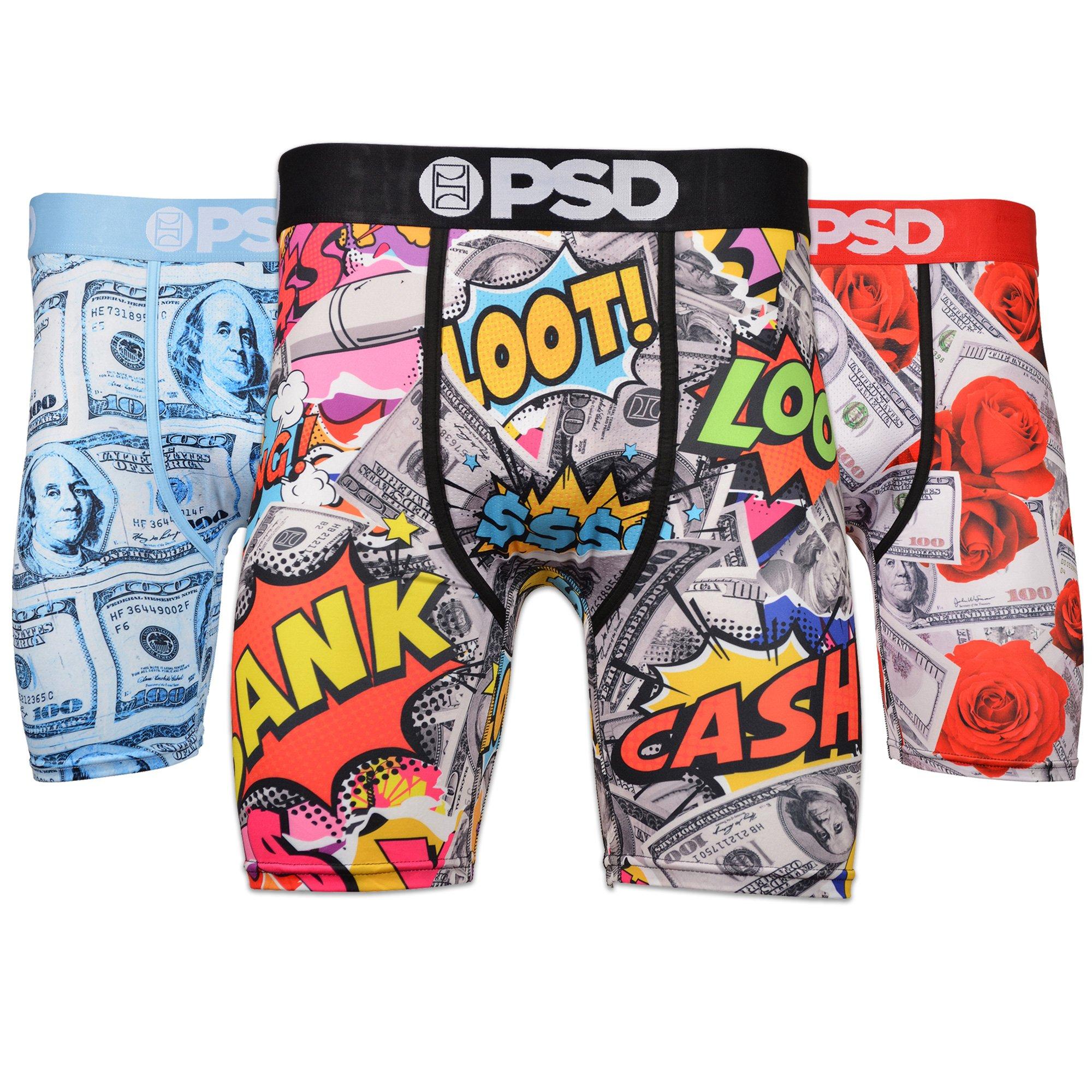 PSD Men's Loot Mix Underwear-3PK - Hibbett