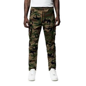 Smoke Rise Men's Twill Cargo Camo Tapered Pants