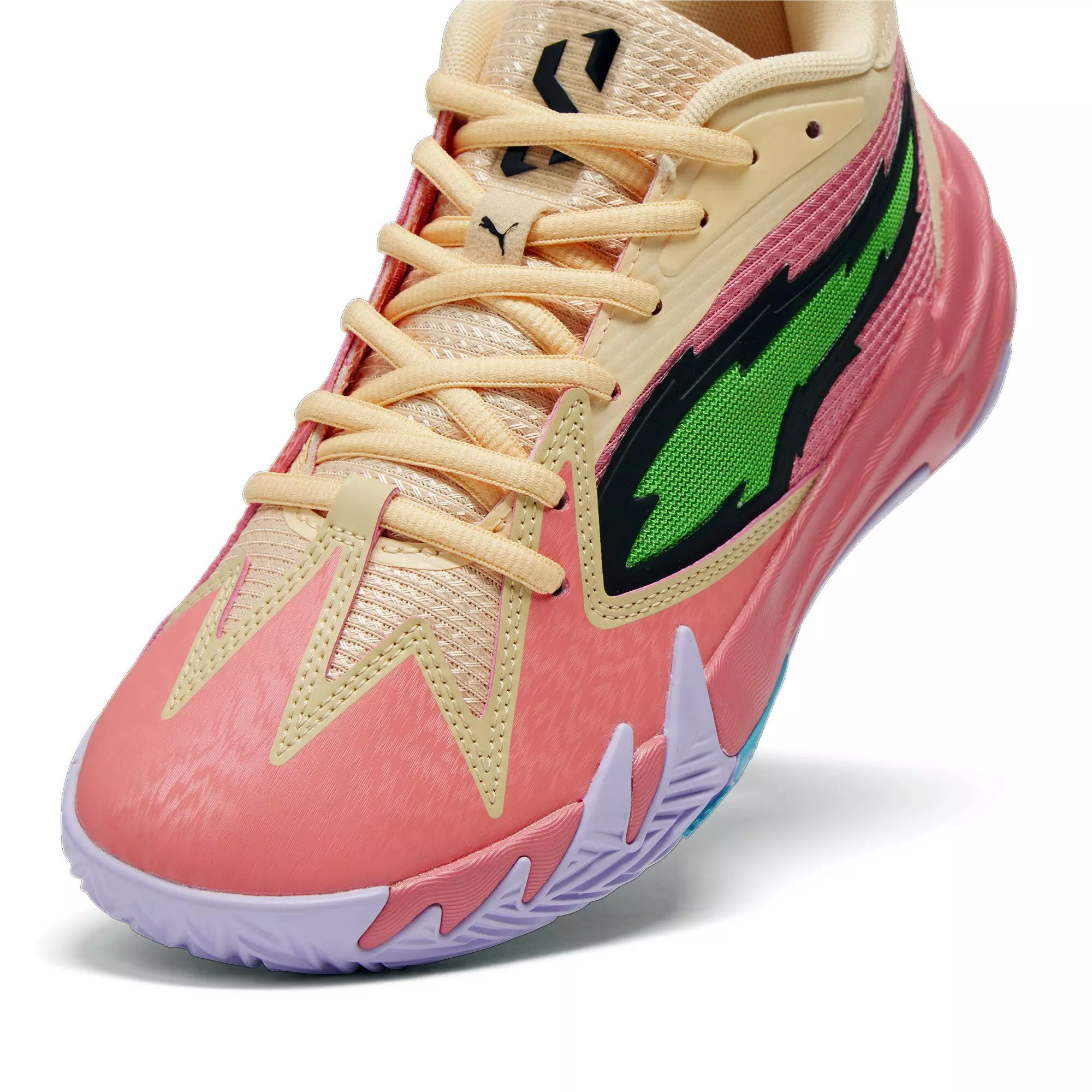 Puma Scoot Zero "Georgia Peach" Grade School Kids' Basketball Shoe - CORAL