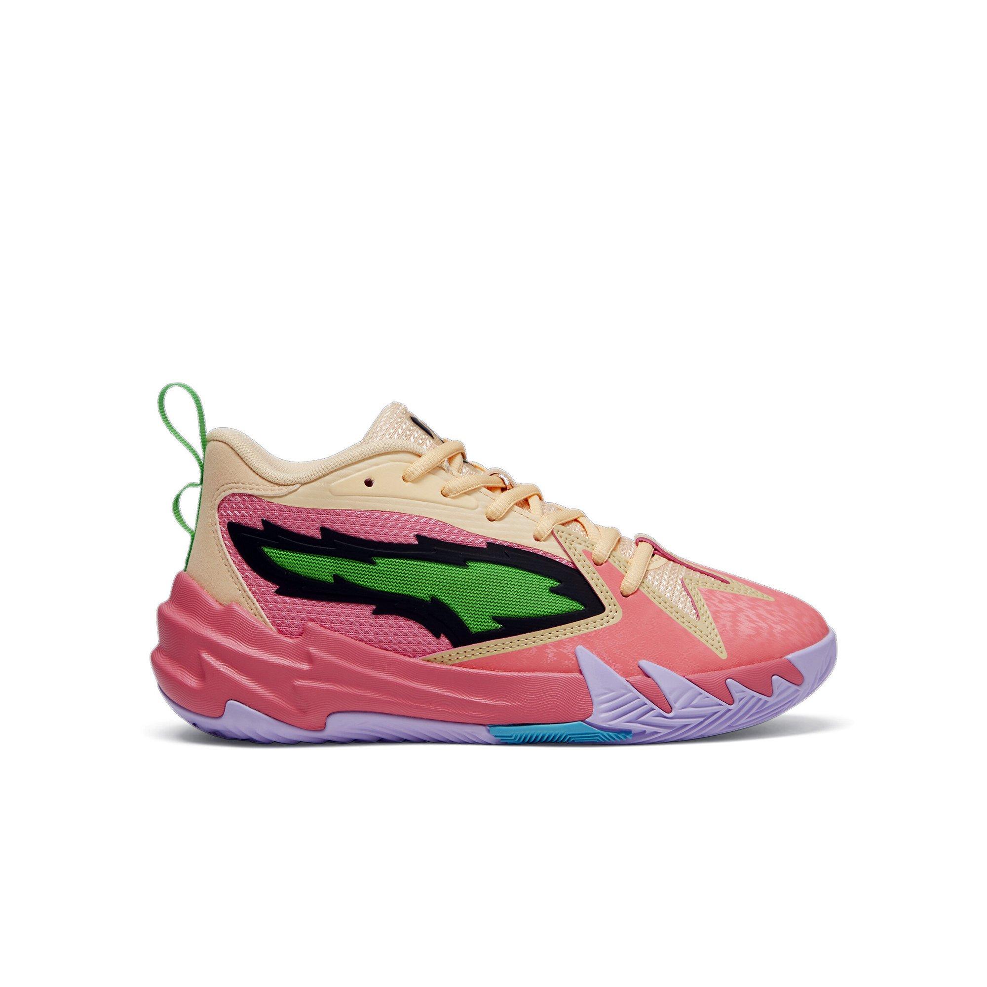 Puma Scoot Zero "Georgia Peach" Grade School Kids' Basketball Shoe - CORAL Thumbnail View 1