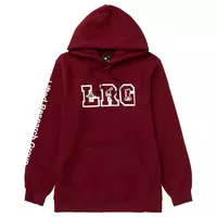 LRG Men's Ivy League Pullover Hoodie - BURGUNDY
