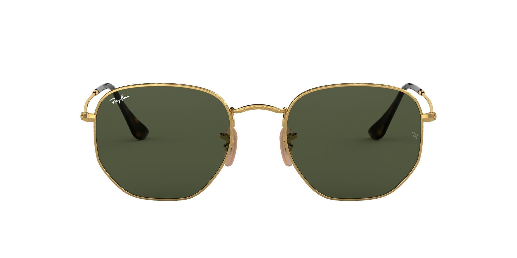 Ray-Ban Arista Hexagonal Sunglasses - GREEN Thumbnail View 5