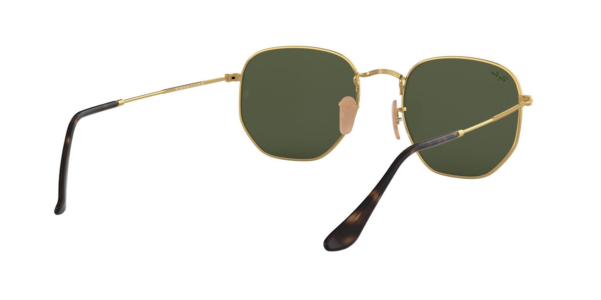 Ray-Ban Arista Hexagonal Sunglasses - GREEN Thumbnail View 9