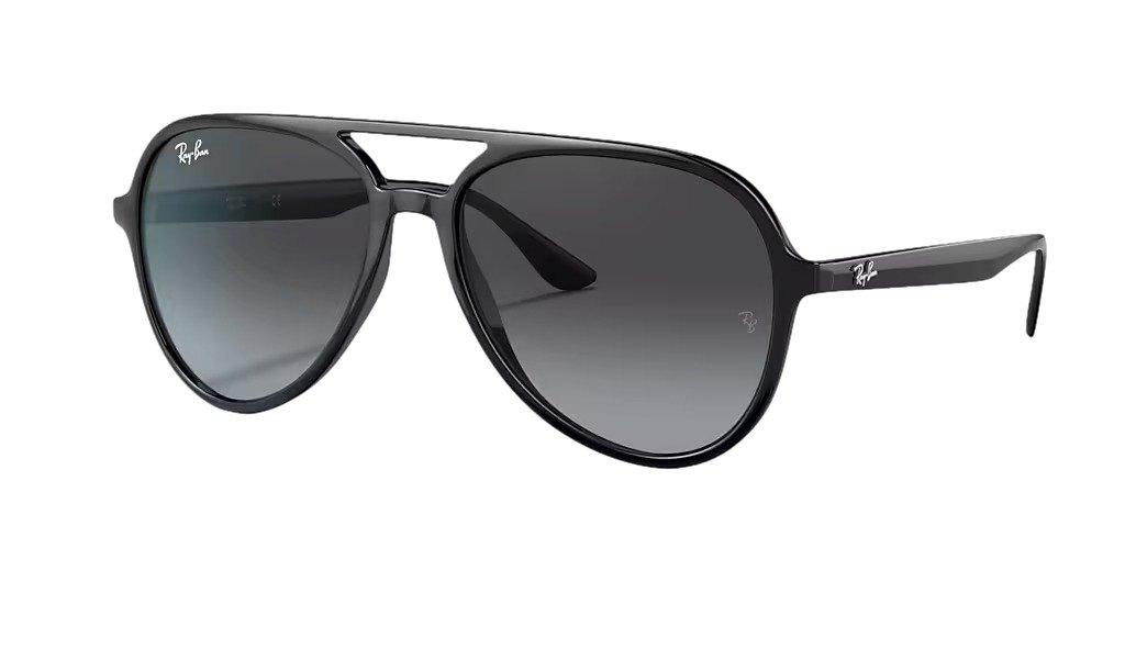 Ray-Ban RB4376 Classic Pilot Sunglasses-Black - BLACK Thumbnail View 1