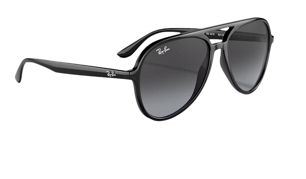 Ray-Ban RB4376 Classic Pilot Sunglasses-Black - BLACK Thumbnail View 3