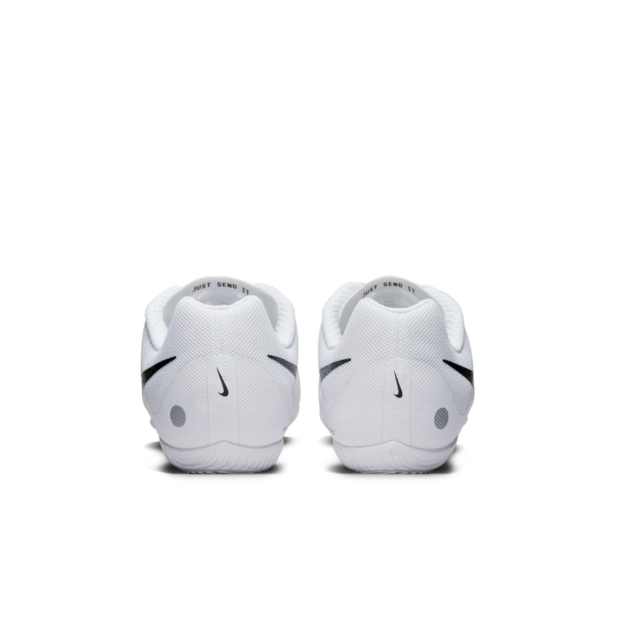 Nike Zoom Rival Multi-Event "White/Black/Metallic Silver/" Unisex Track Spike - WHITE/BLACK Thumbnail View 6