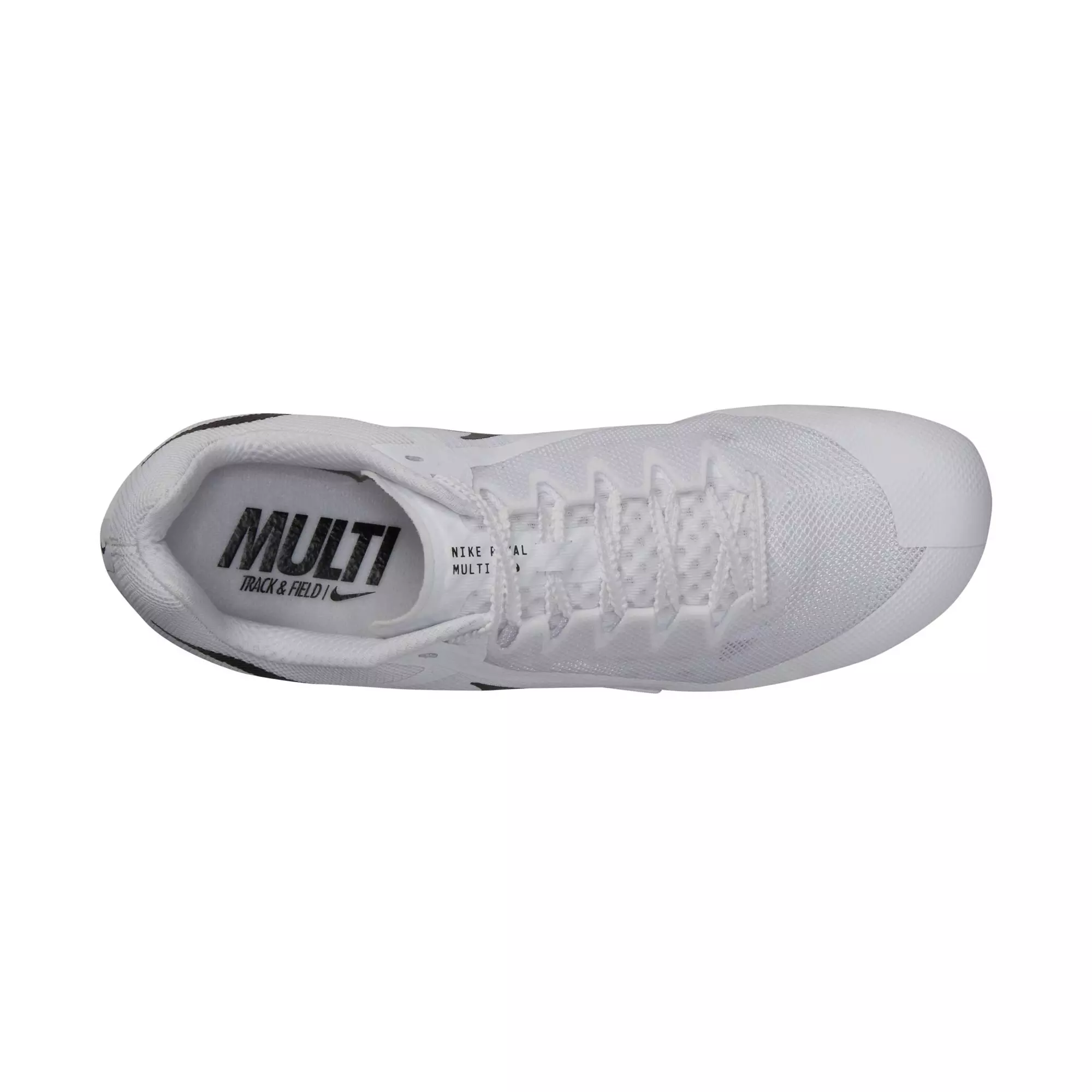 Nike Zoom Rival Multi-Event "White/Black/Metallic Silver/" Unisex Track Spike - WHITE/BLACK