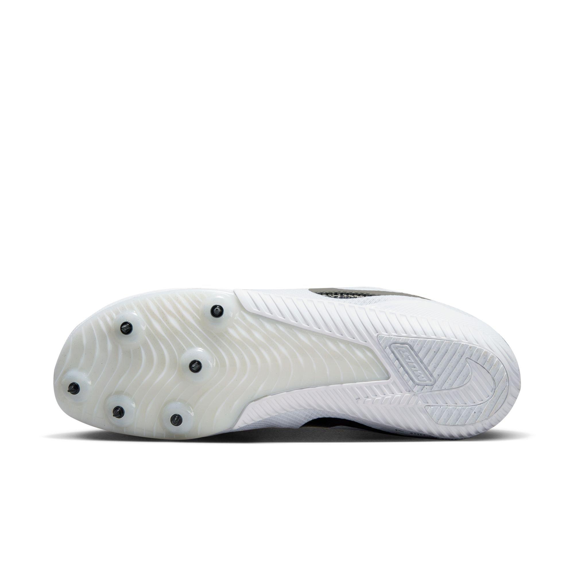 Nike Zoom Rival Multi-Event "White/Black/Metallic Silver/" Unisex Track Spike - WHITE/BLACK Thumbnail View 9