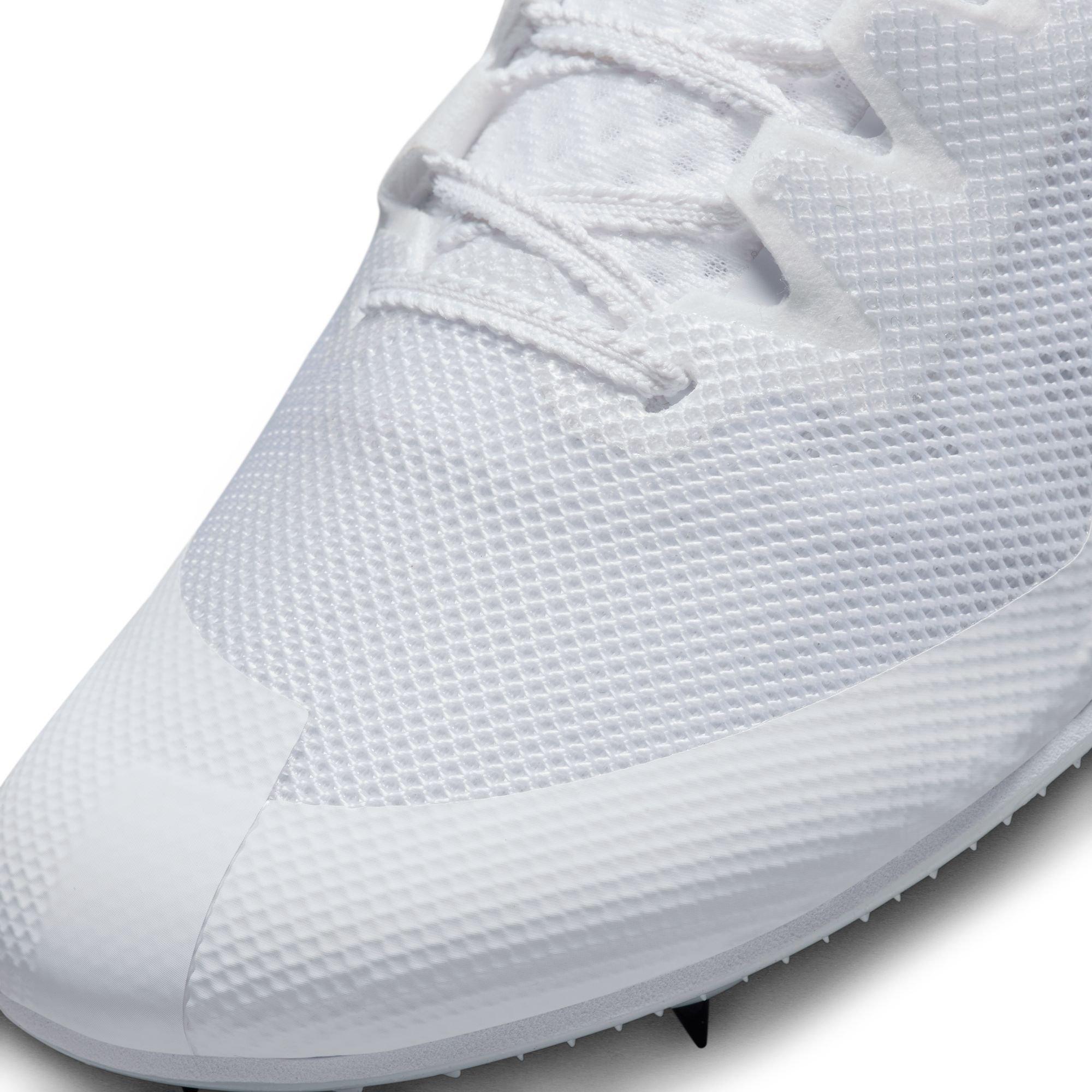 Nike Zoom Rival Multi-Event "White/Black/Metallic Silver/" Unisex Track Spike - WHITE/BLACK Thumbnail View 10